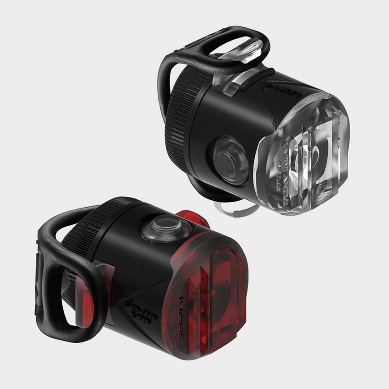 Millets LEZYNE Led Femto Usb Bike Light Pair - Black, Black