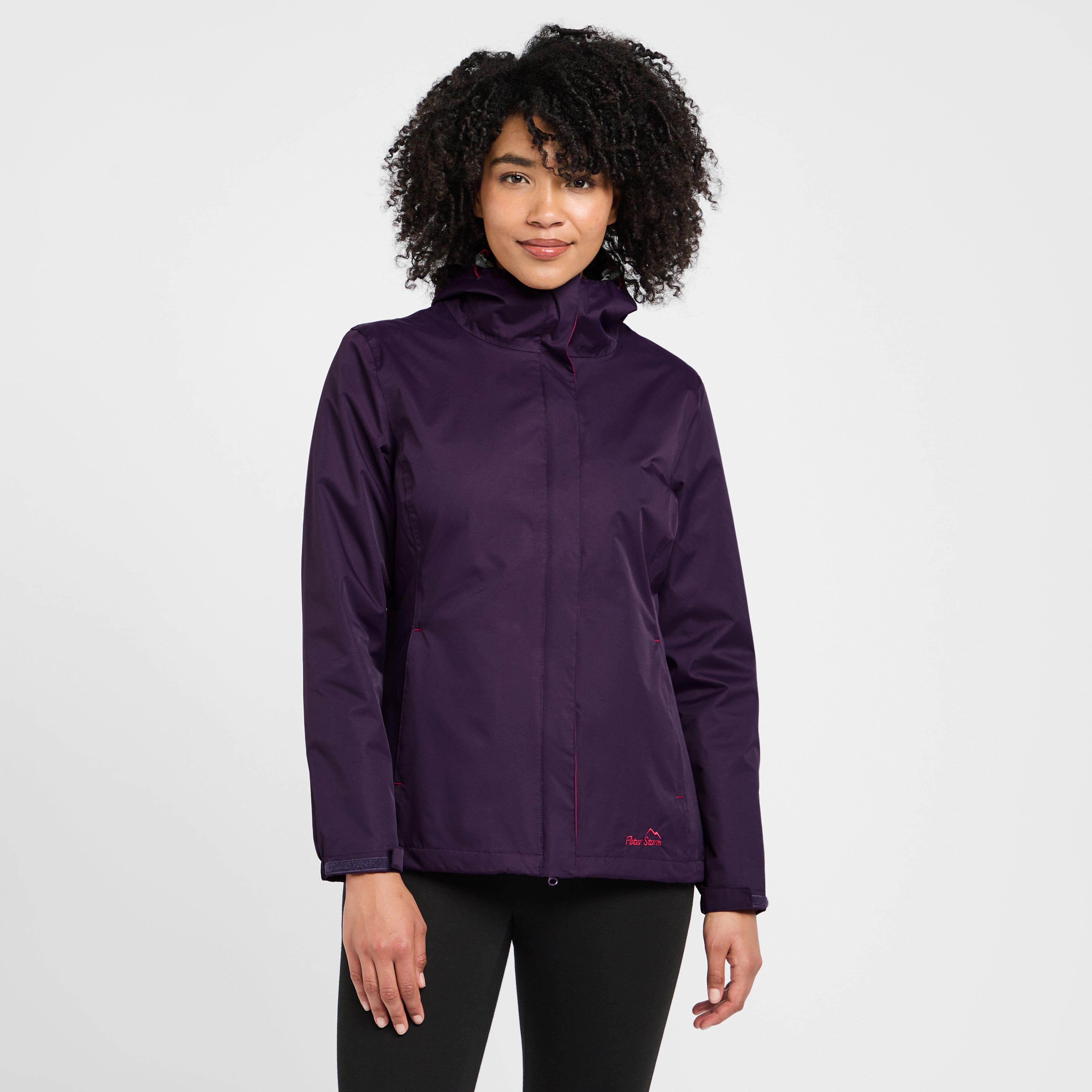 Image of Peter Storm Women's Storm Waterproof Jacket - Purple, Purple