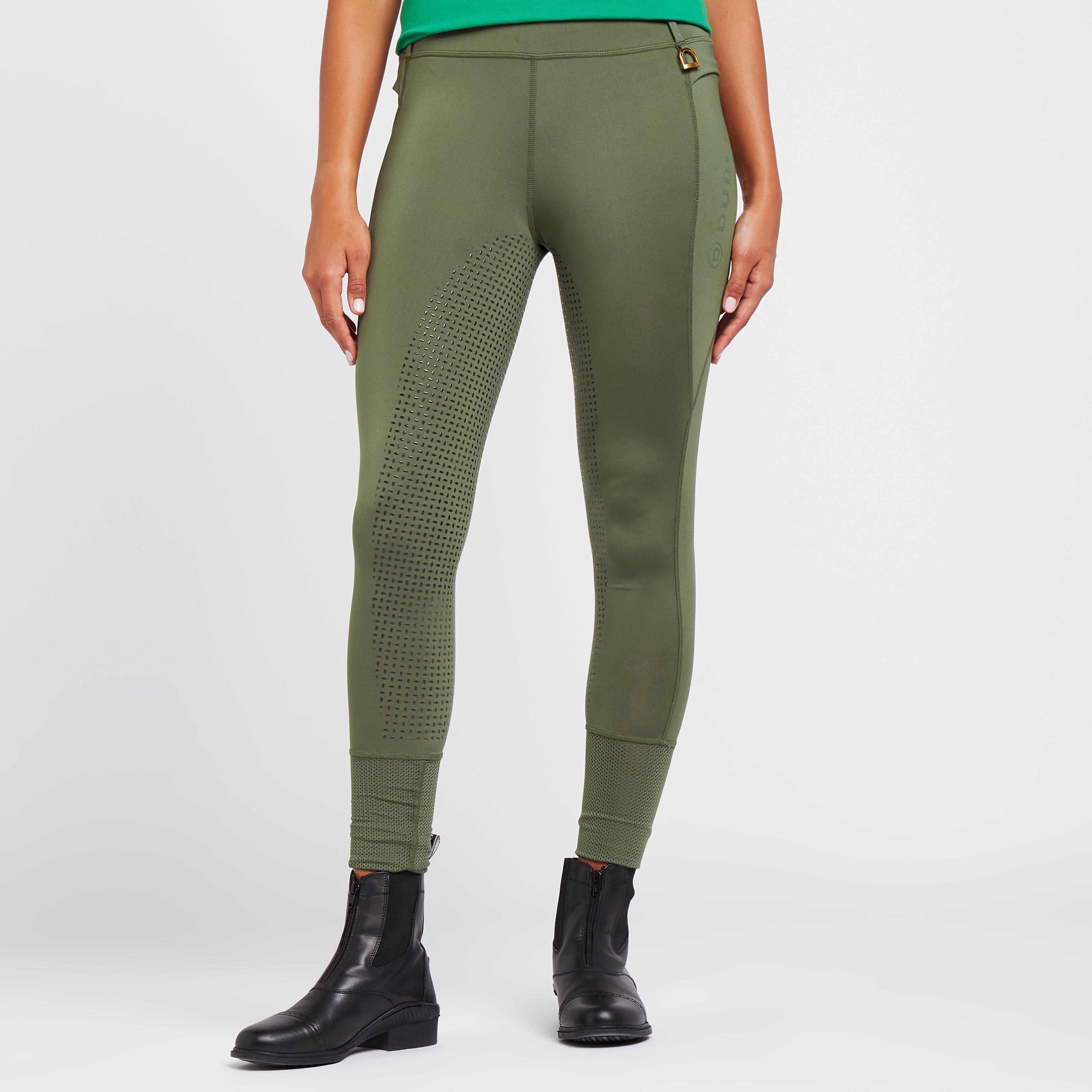 Dublin Dublin Womens Cool It Everyday Riding Tights Green, RID