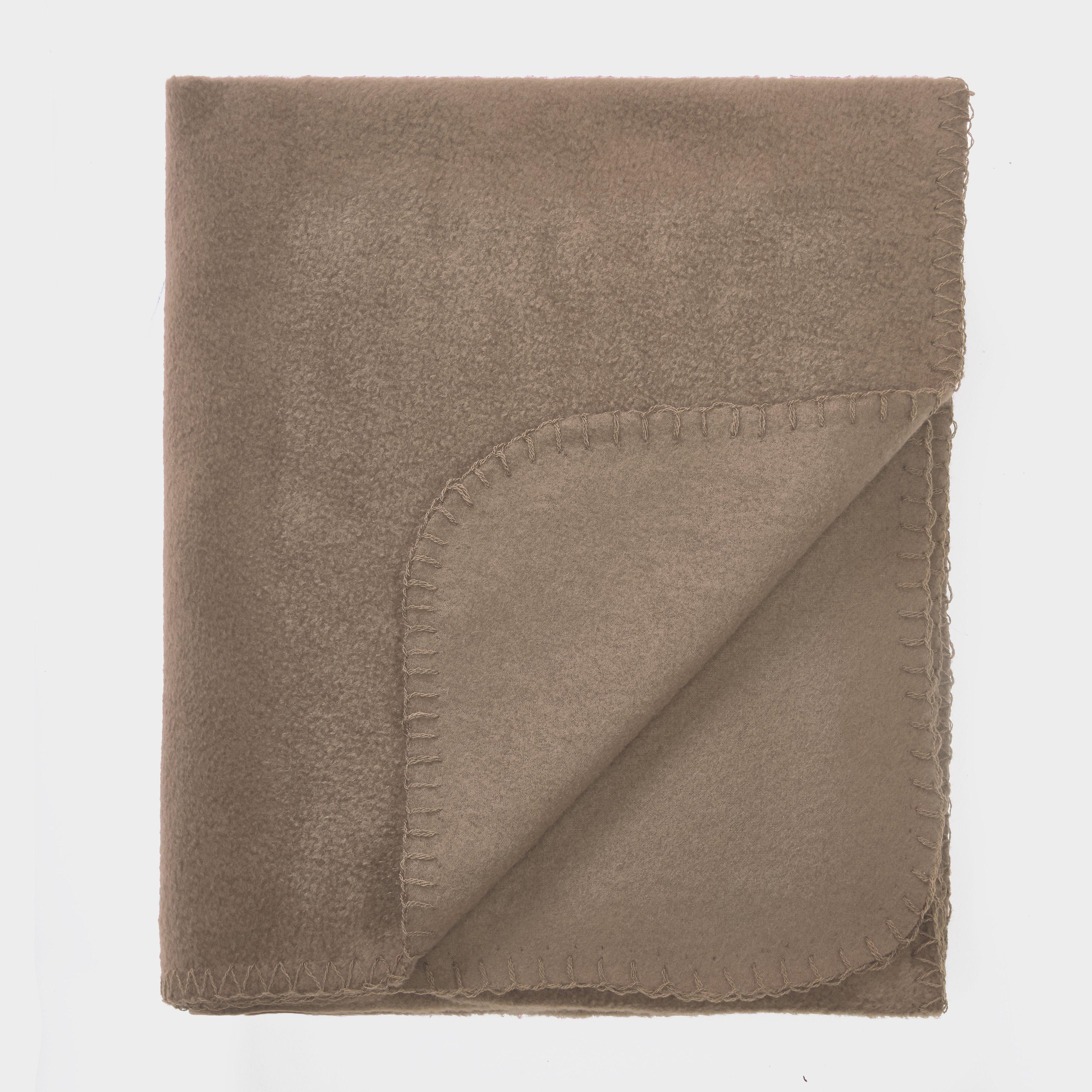 Image of Hi-Gear Fleece Blanket - Brown, Brown