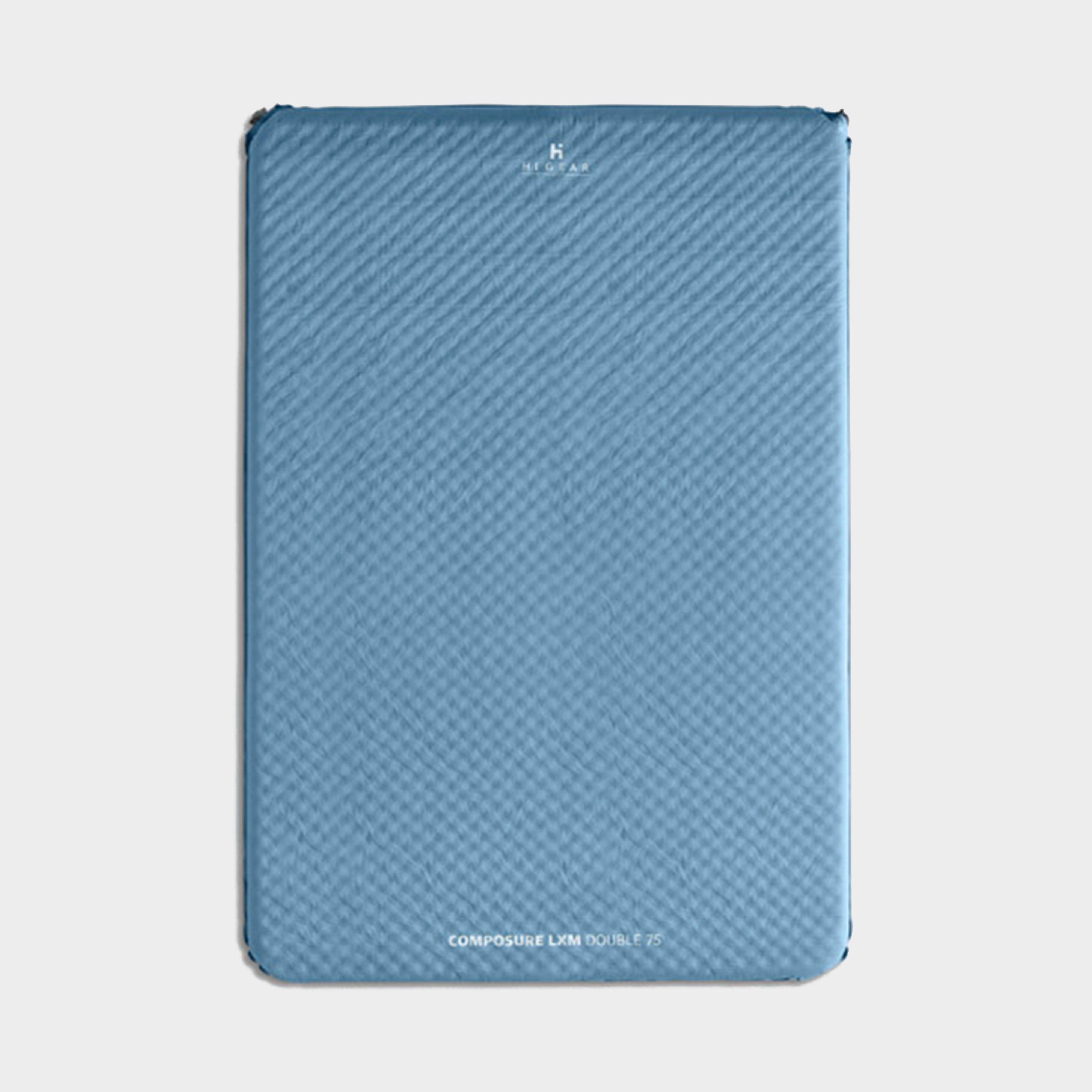 Image of Hi-Gear Composure Lxm 7.5 Double Sleeping Mat - Blue, Blue
