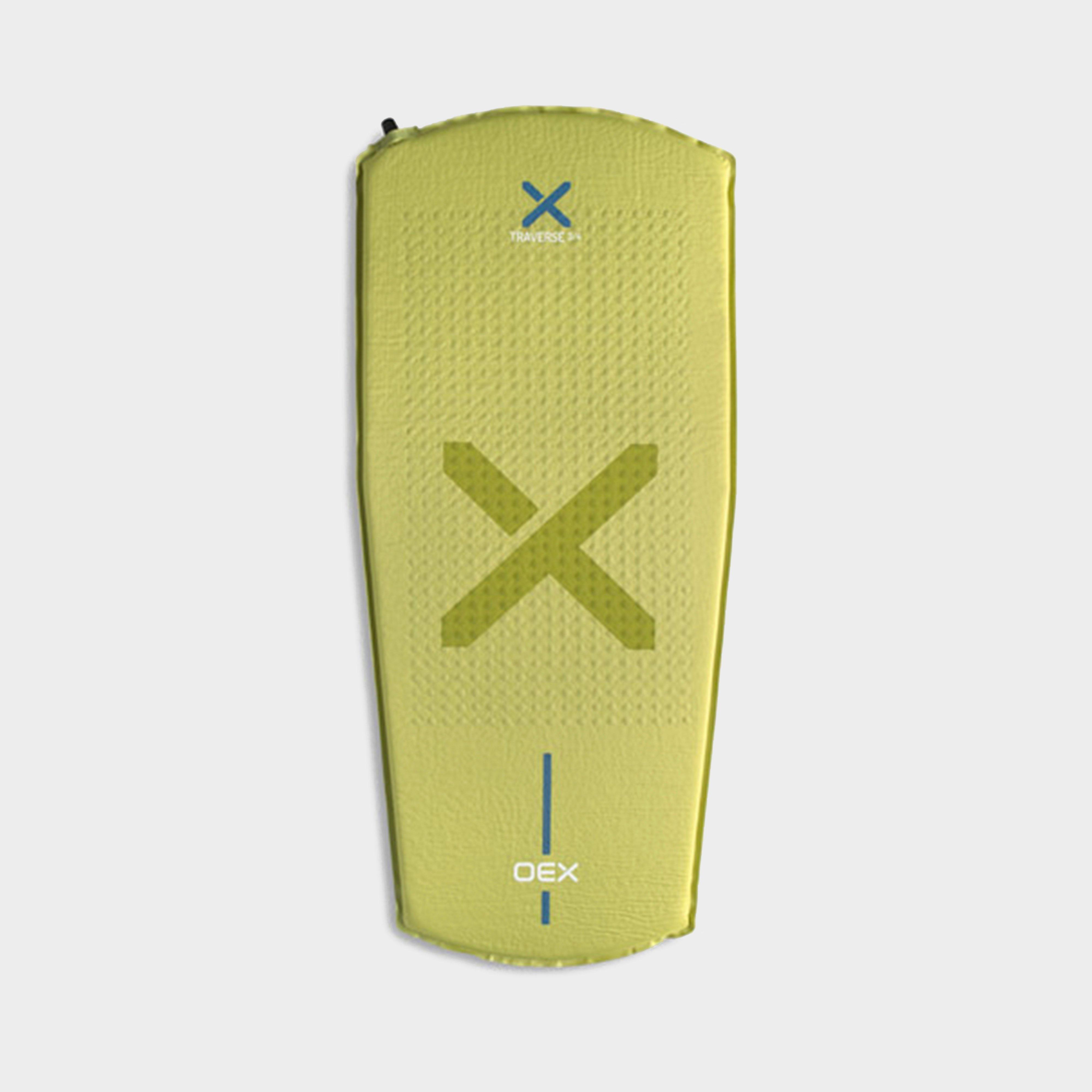 Image of Oex Traverse ¾ Sleeping Mat - Yellow, Yellow