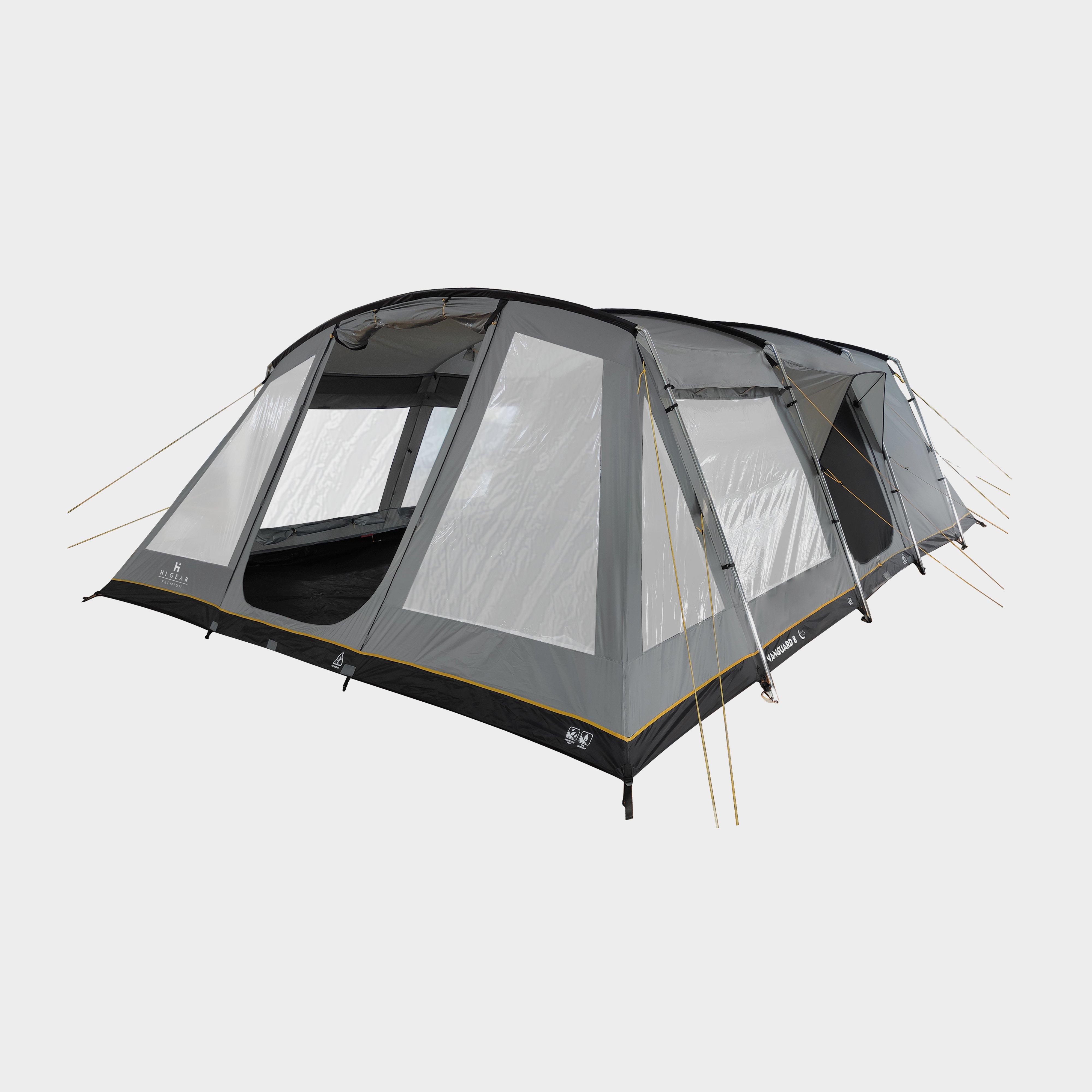 Hi-Gear Hi-Gear Vanguard Nightfall 8 Tent - Grey, Grey