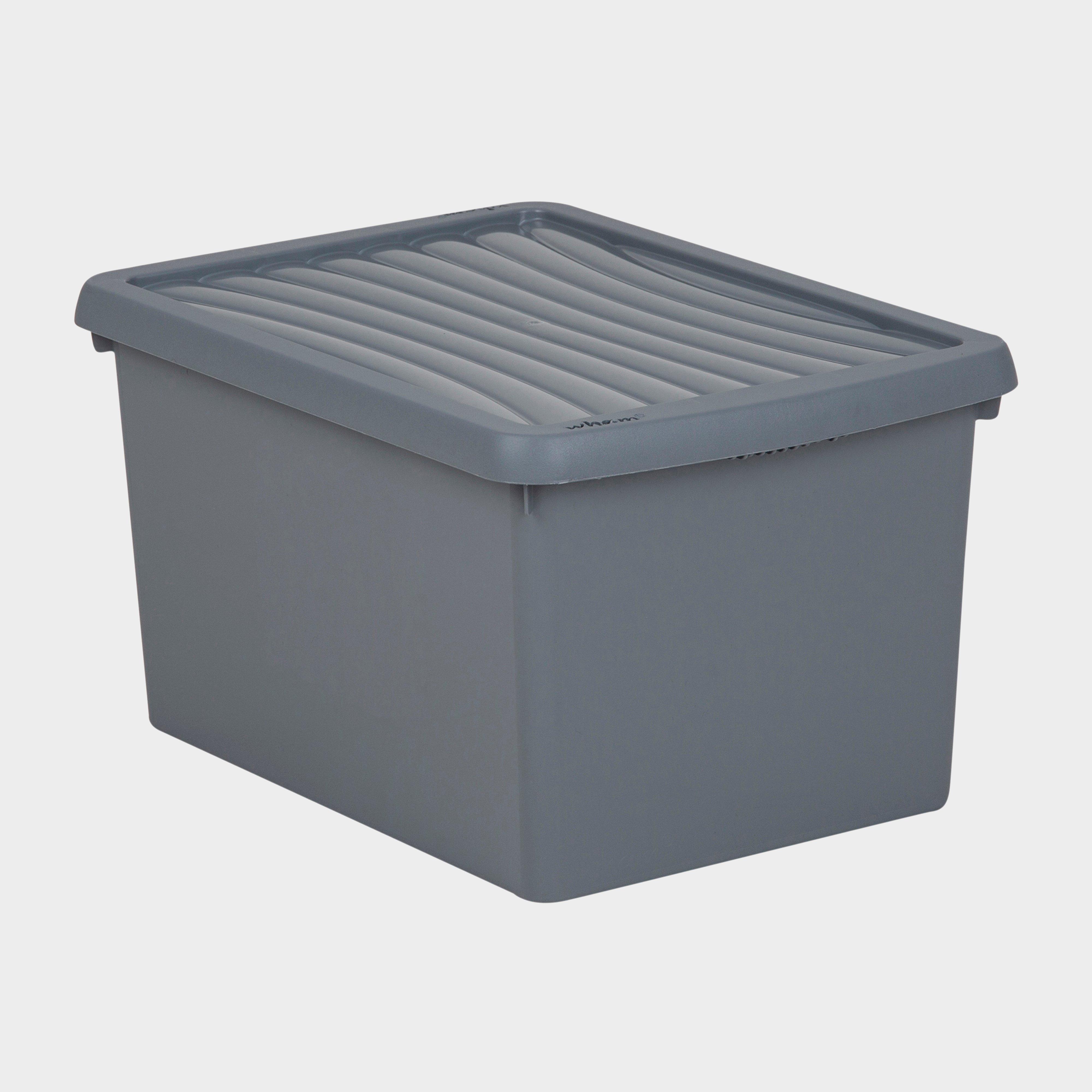 Image of Wham 9L Upcycled Bam Box And Lid - Grey, Grey