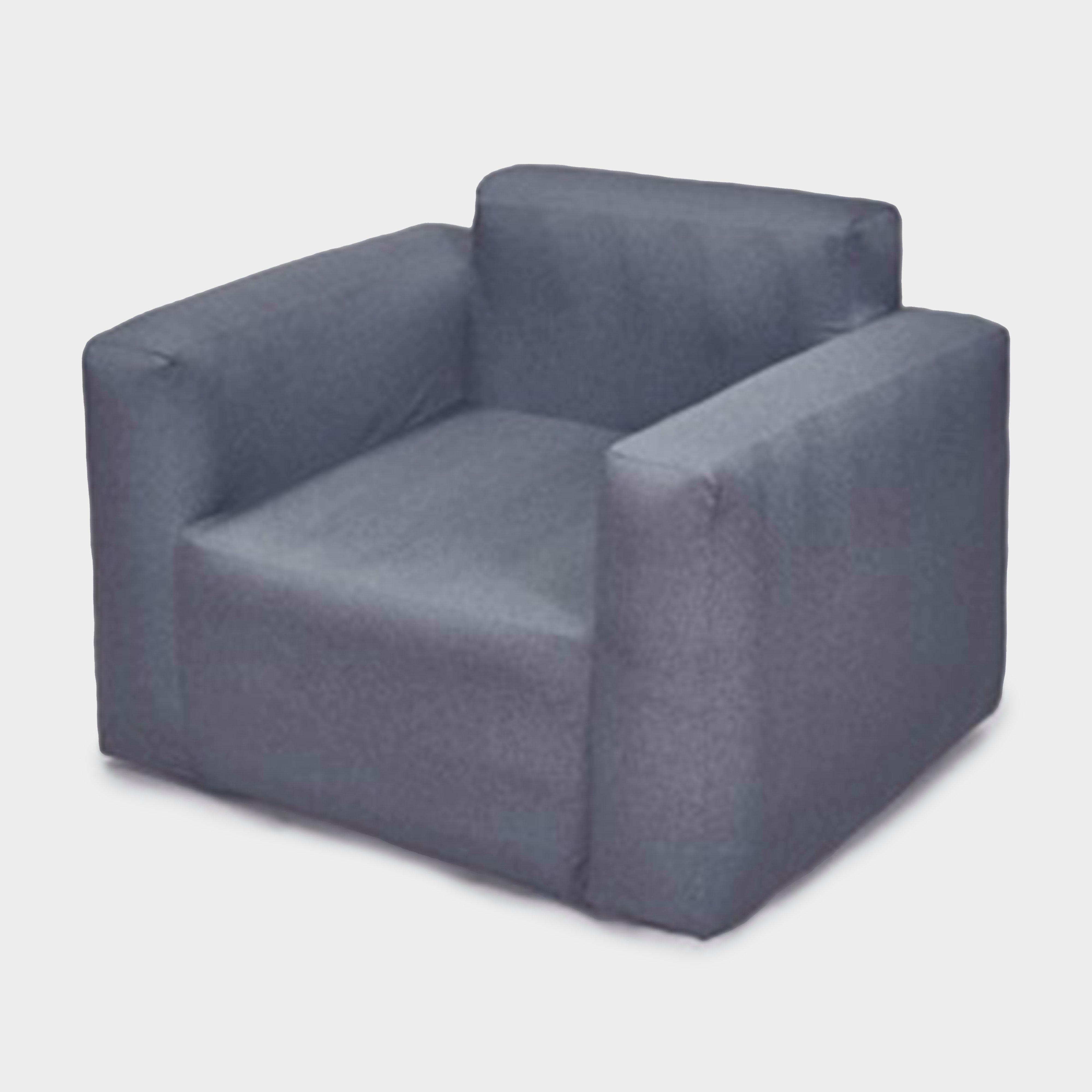 Hi-Gear Hi-Gear Inflatable Chair - Grey, Grey
