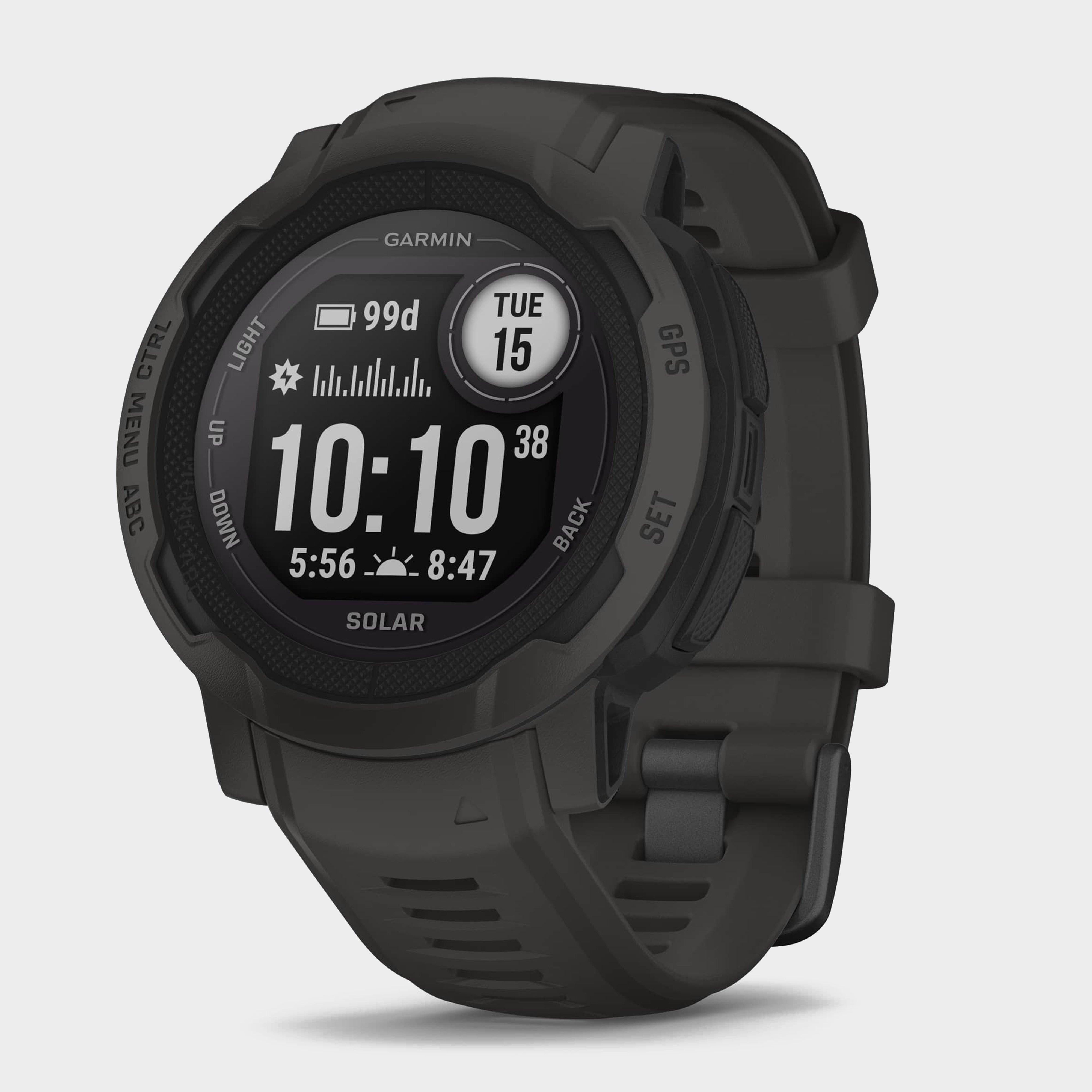 Garmin Garmin Instinct® 2 Solar Multi-Sport Gps Smartwatch - Black, Black Garmin Garmin Instinct® 2 Solar Multi-Sport Gps Smartwatch - Black, Black