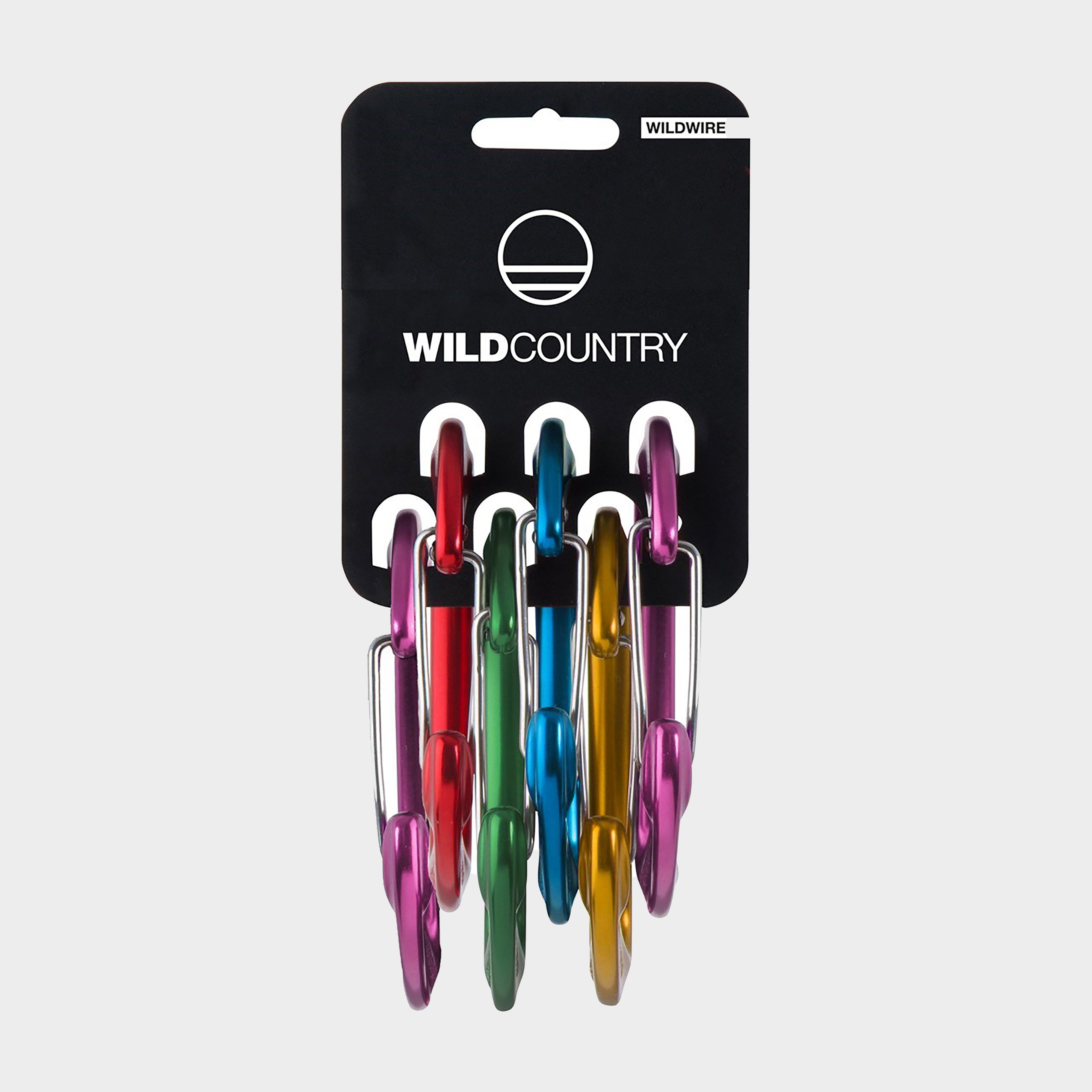 Wild Country Wild Country Wildwire Carabiner Rack 6 Pack - Multi, Multi