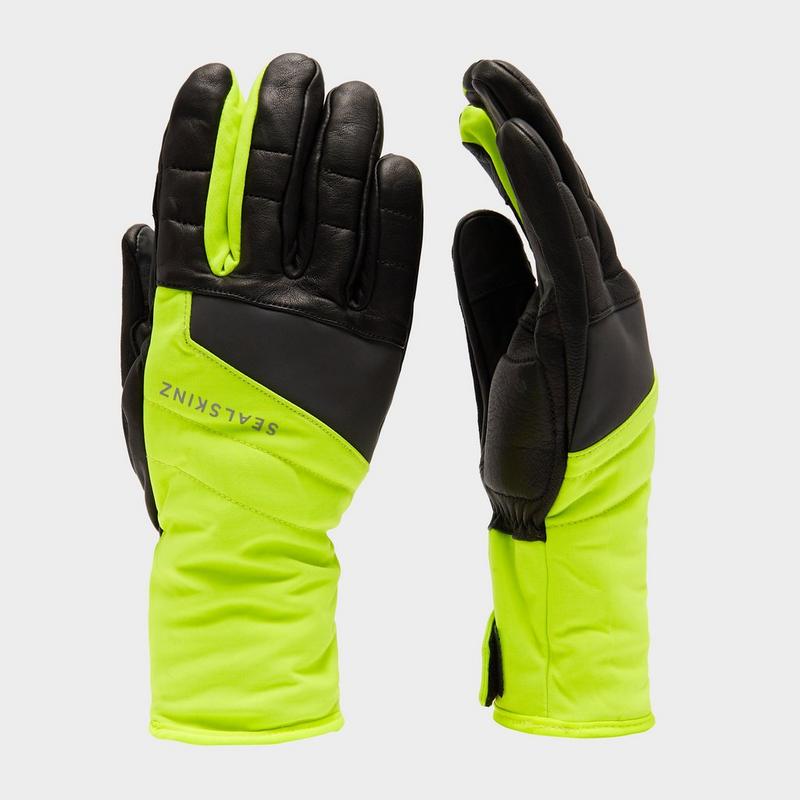 Millets SealSkinz Waterproof Extreme Cold Weather Gauntlet - Yellow, Yellow