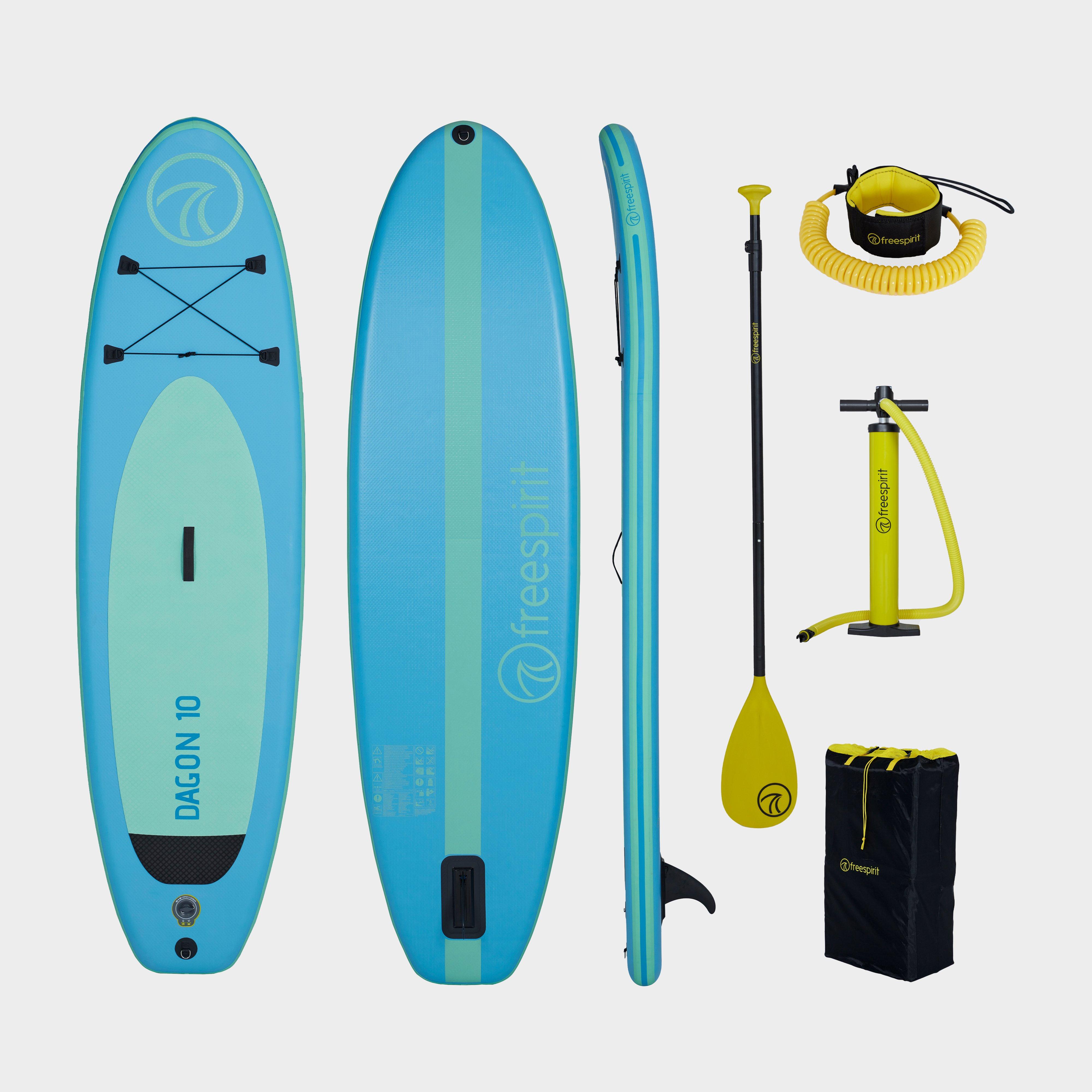 Freespirit Freespirit Dagon 10Ft Stand-Up Paddle Board Set - Blue, Blue