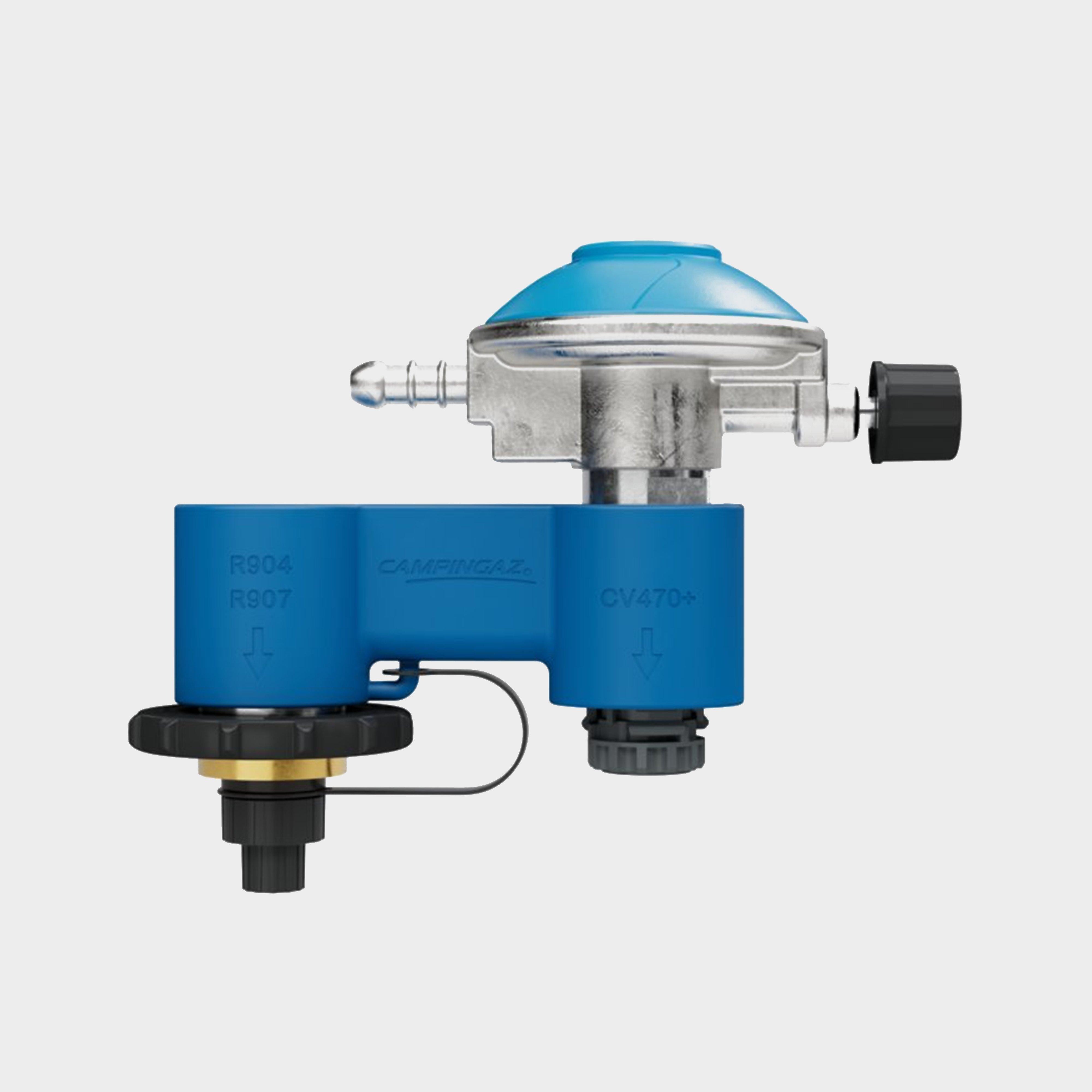 Image of Campingaz Twin Connection Cv/R Regulator Kit - Orange, orange