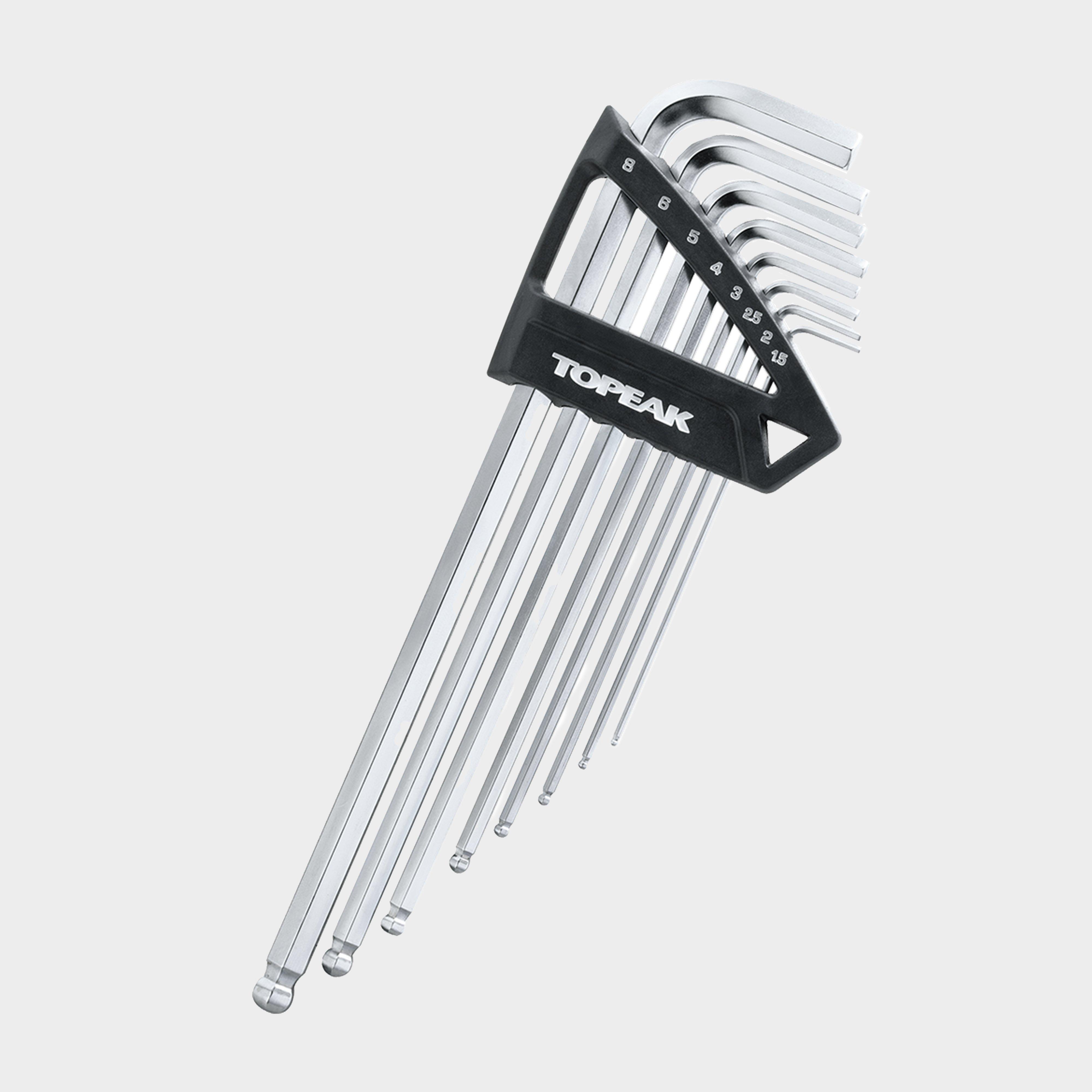 Image of Topeak Duohex 7 Wrench Set - Silver, silver