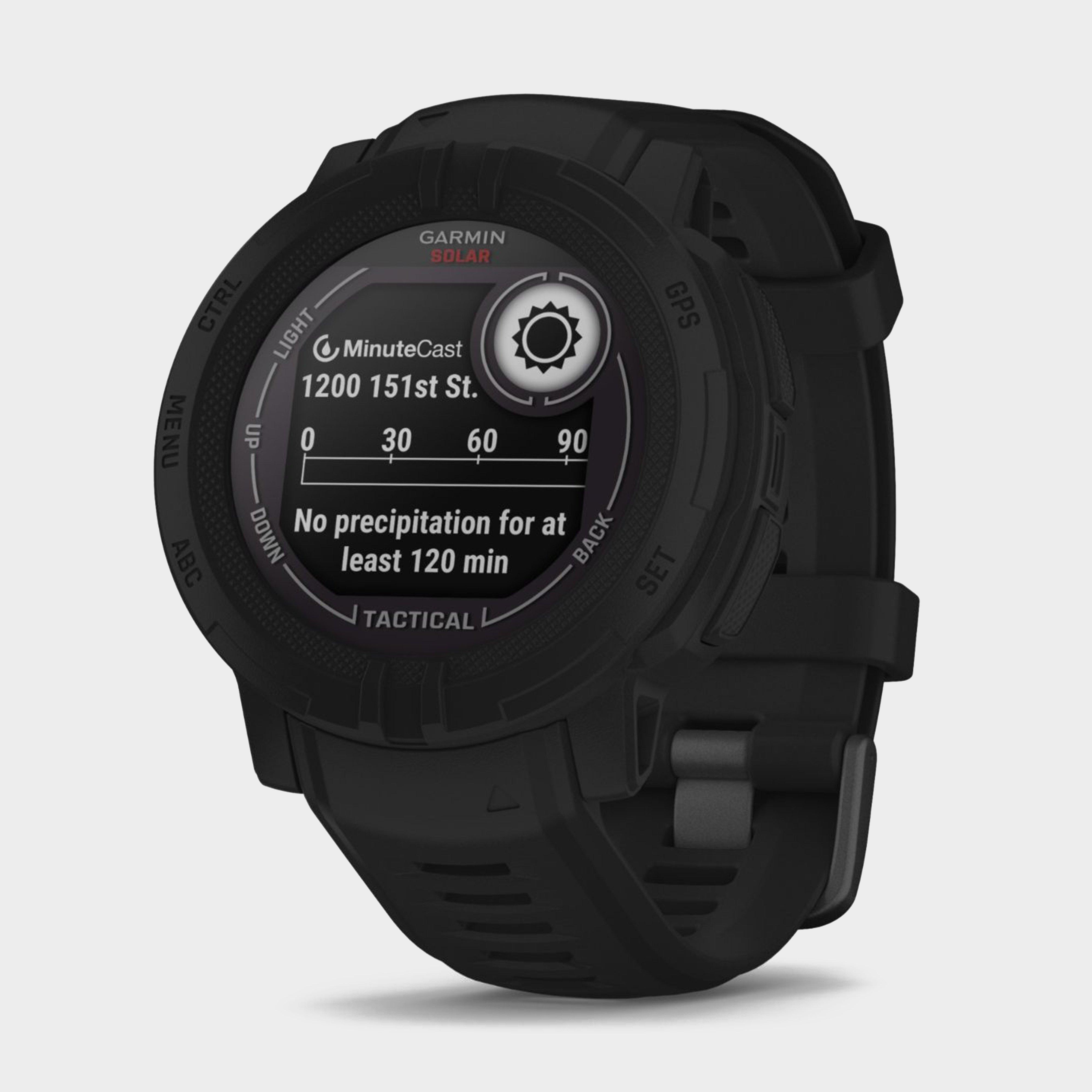 Image of Garmin Instinct® 2 Solar Tactical Edition Multi-Sport Gps Smartwatch - Black, Black