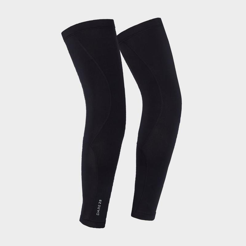 Millets Dare2b Pedal Out Leg Warmers - Black, Black