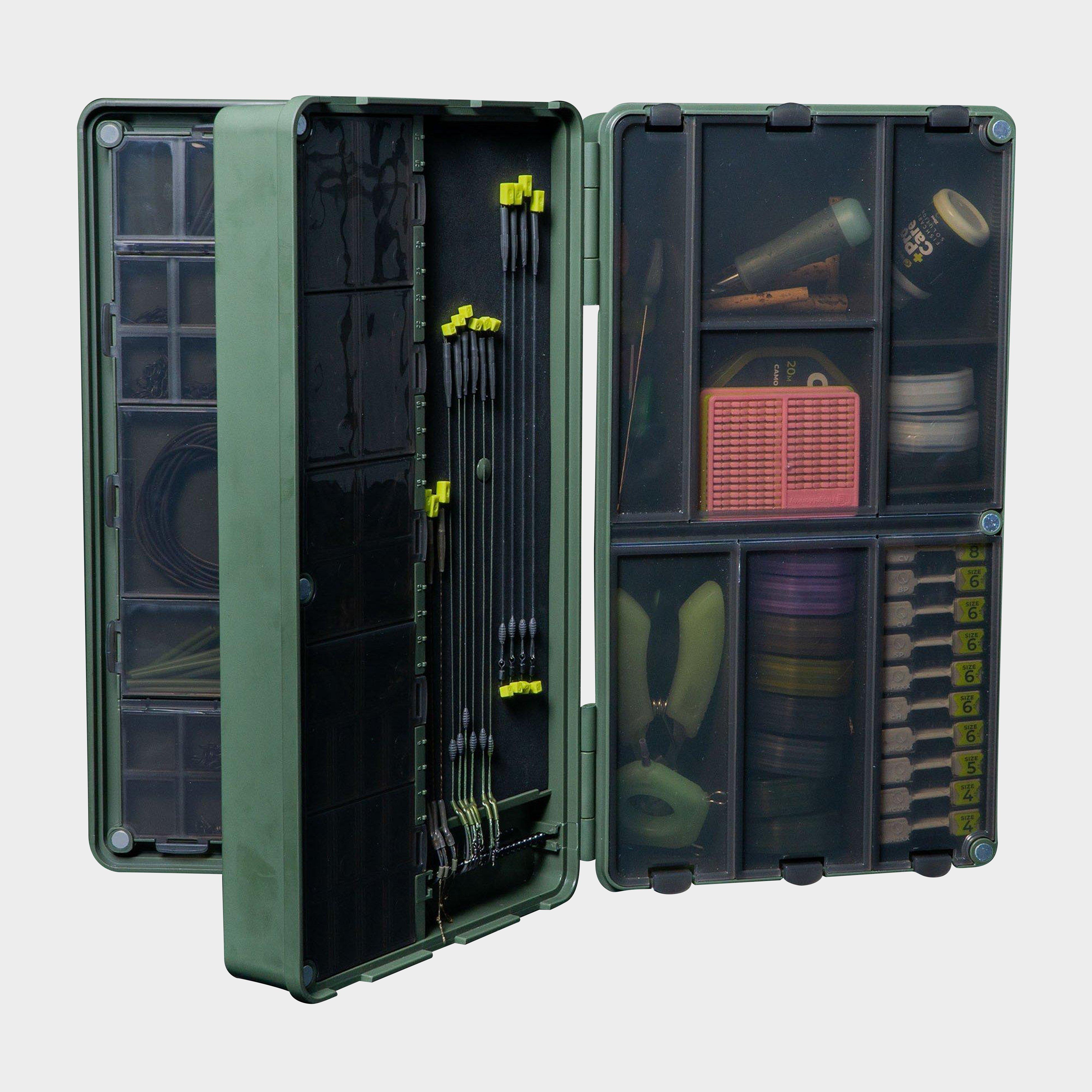 Image of Ridgemonkey Armoury Pro Tackle Box - Green, Green