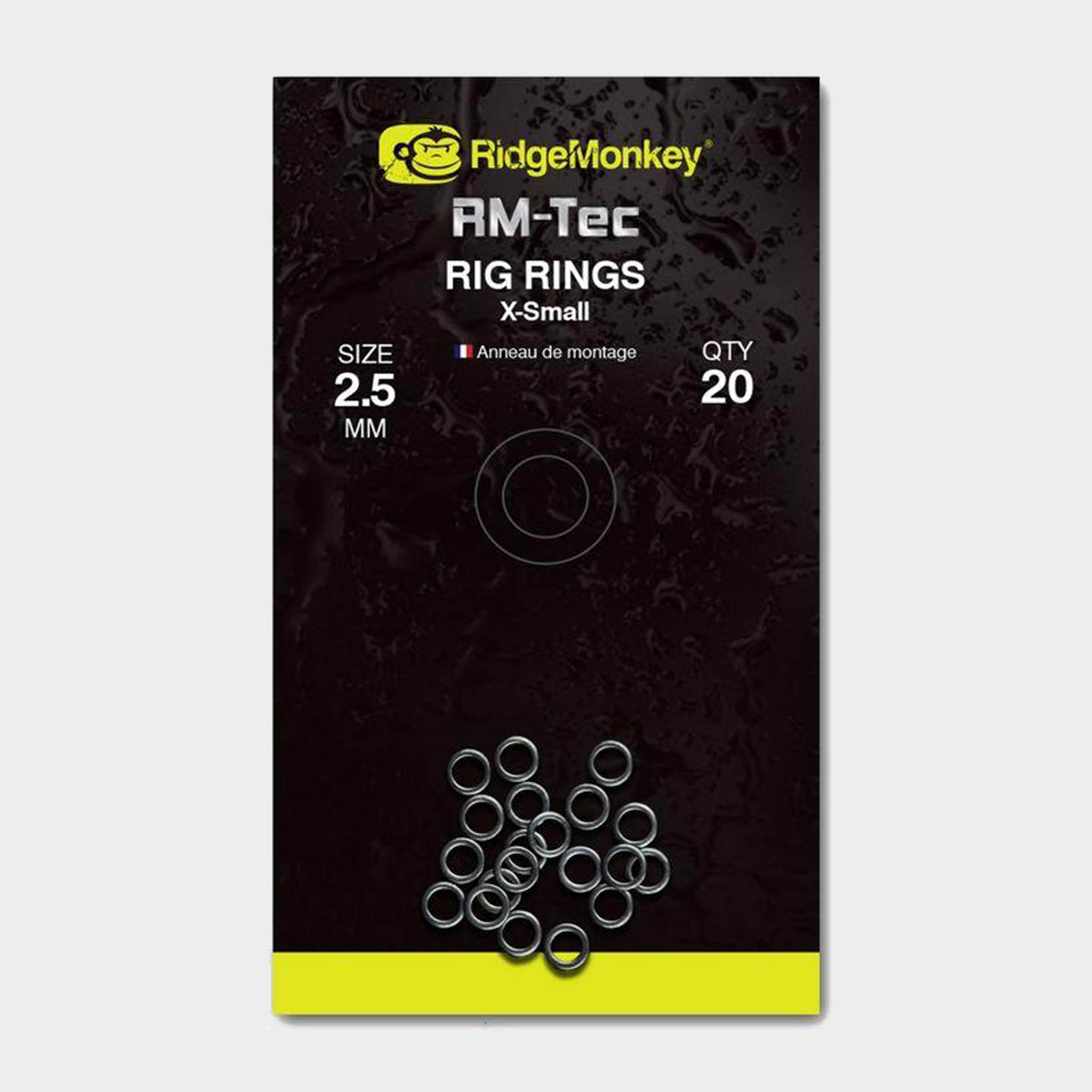 Image of Ridgemonkey Connexion Rig Rings Xs - Silver, Silver