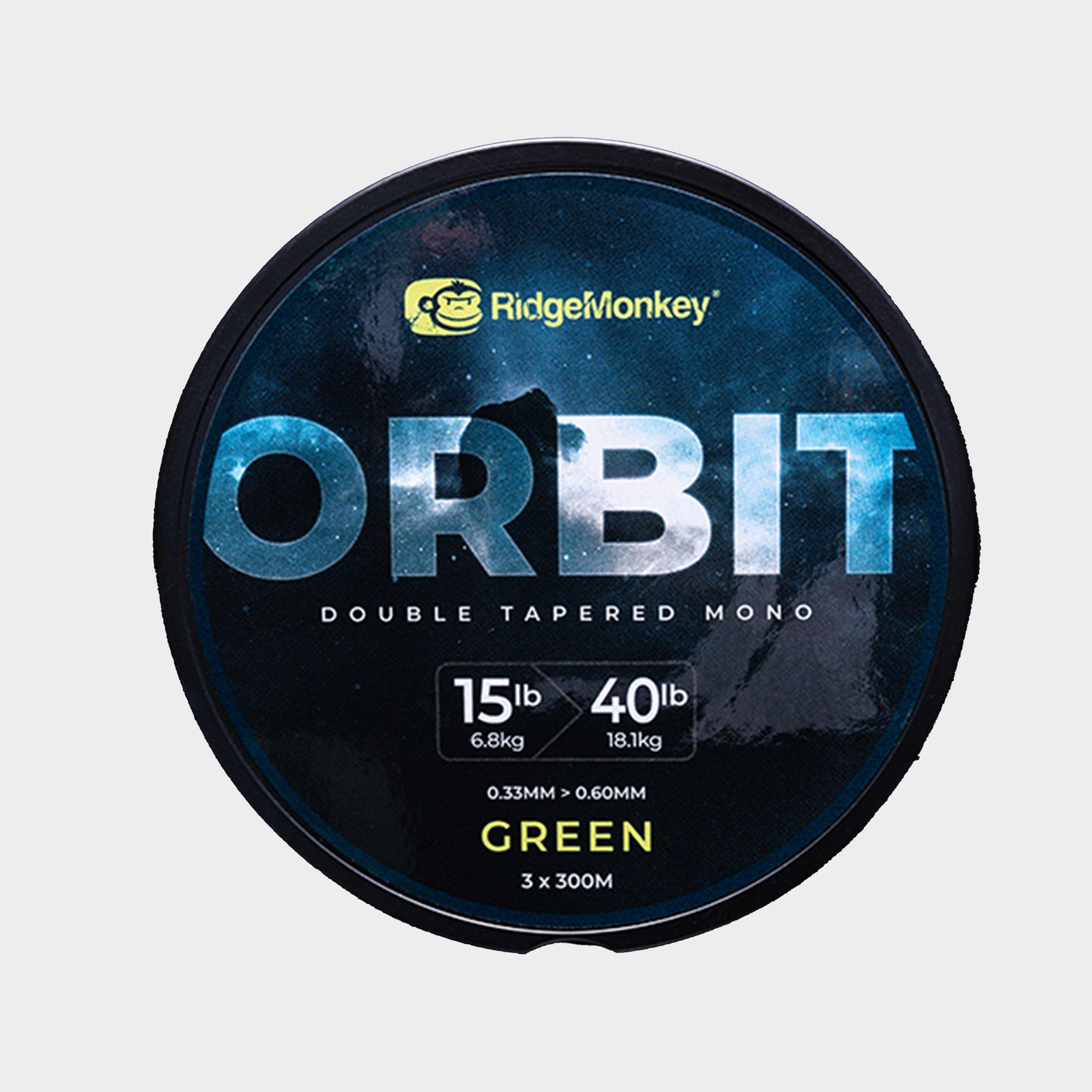 Image of Ridgemonkey Orbit Double Tapered Mono 15/40Lb Green - Mid Green, Mid Green