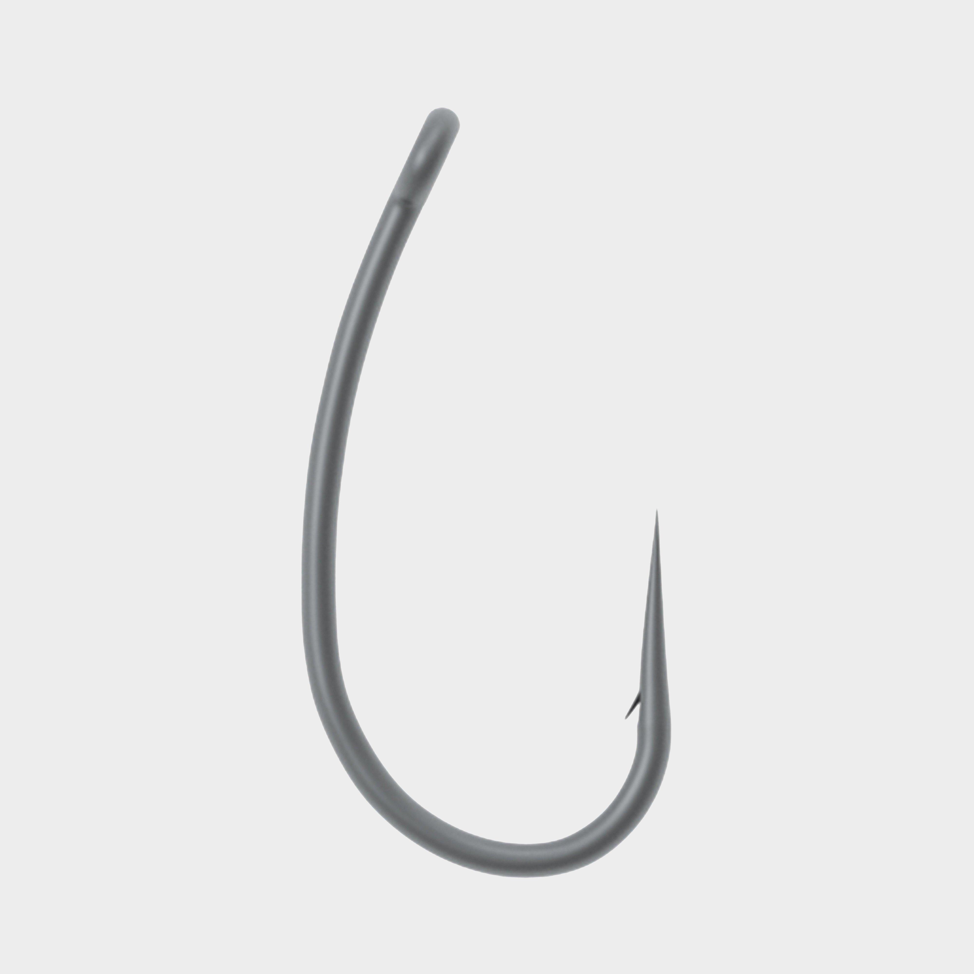 Image of Ridgemonkey Ape-X Curve Hook Size 8 - Silver, Silver