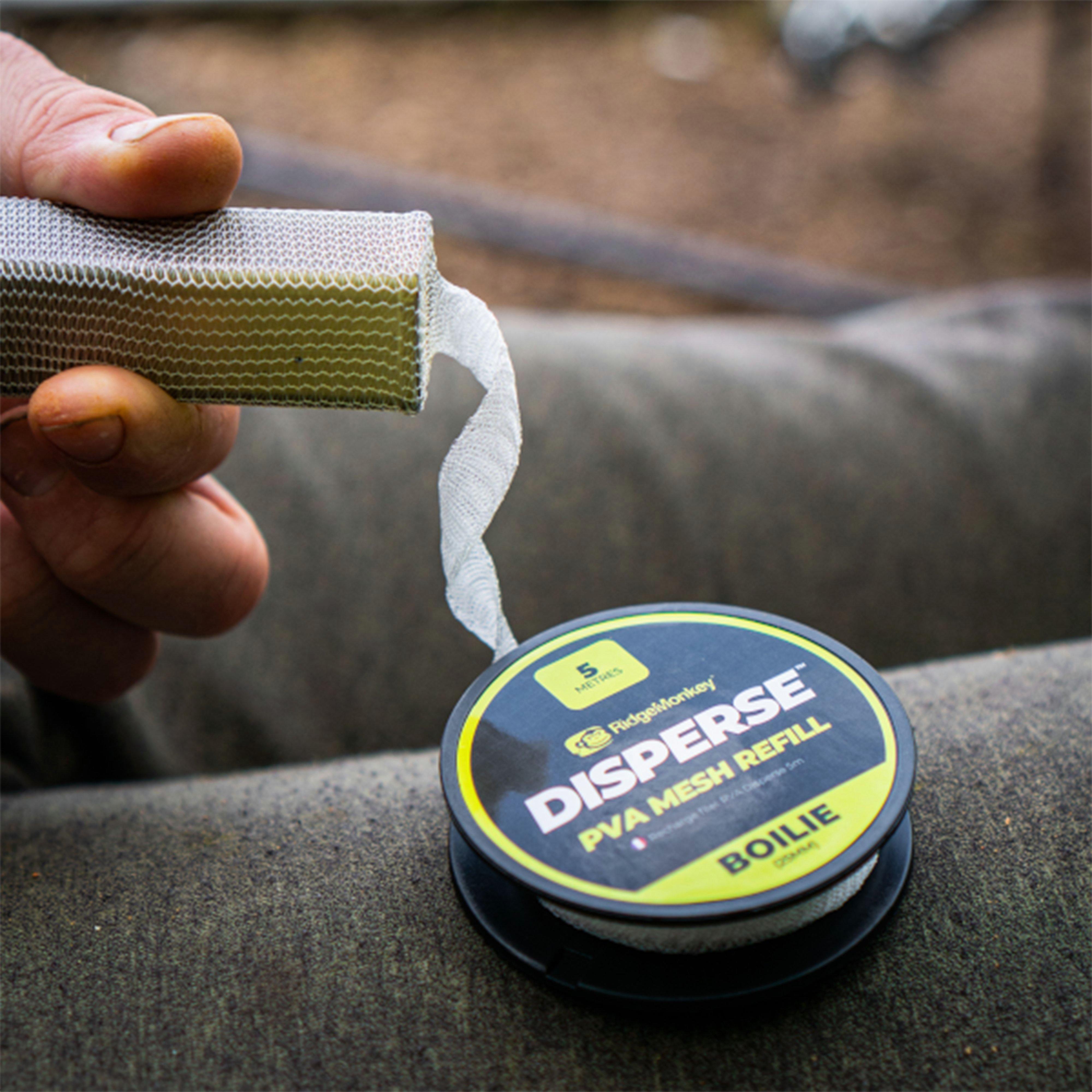 Image of Ridgemonkey Disperse Pva Mesh Refill - Boilie 5M - No Colour, No Colour