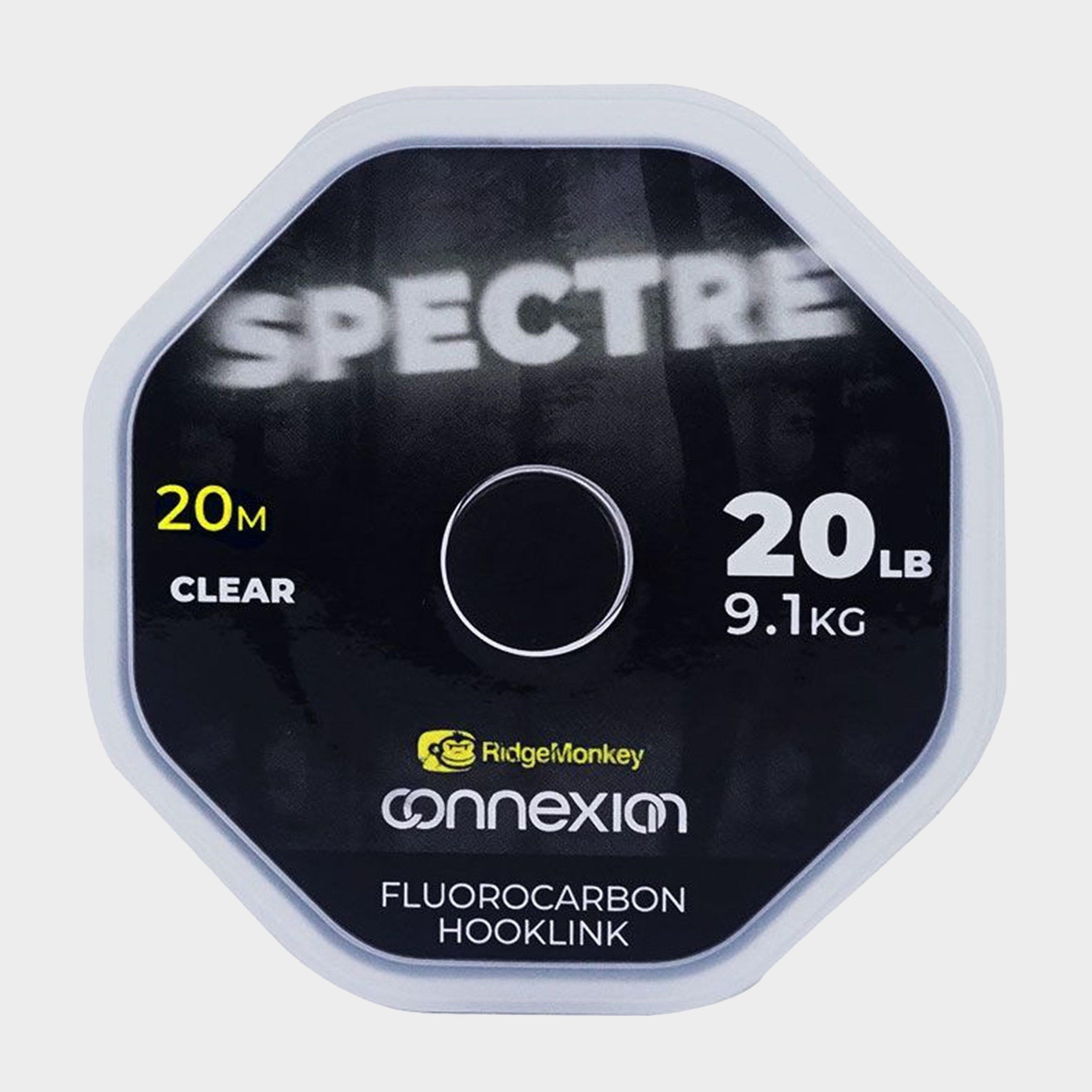 Image of Ridgemonkey Spectre Fluorocarbon Hooklink 20Lb - No Colour, No Colour