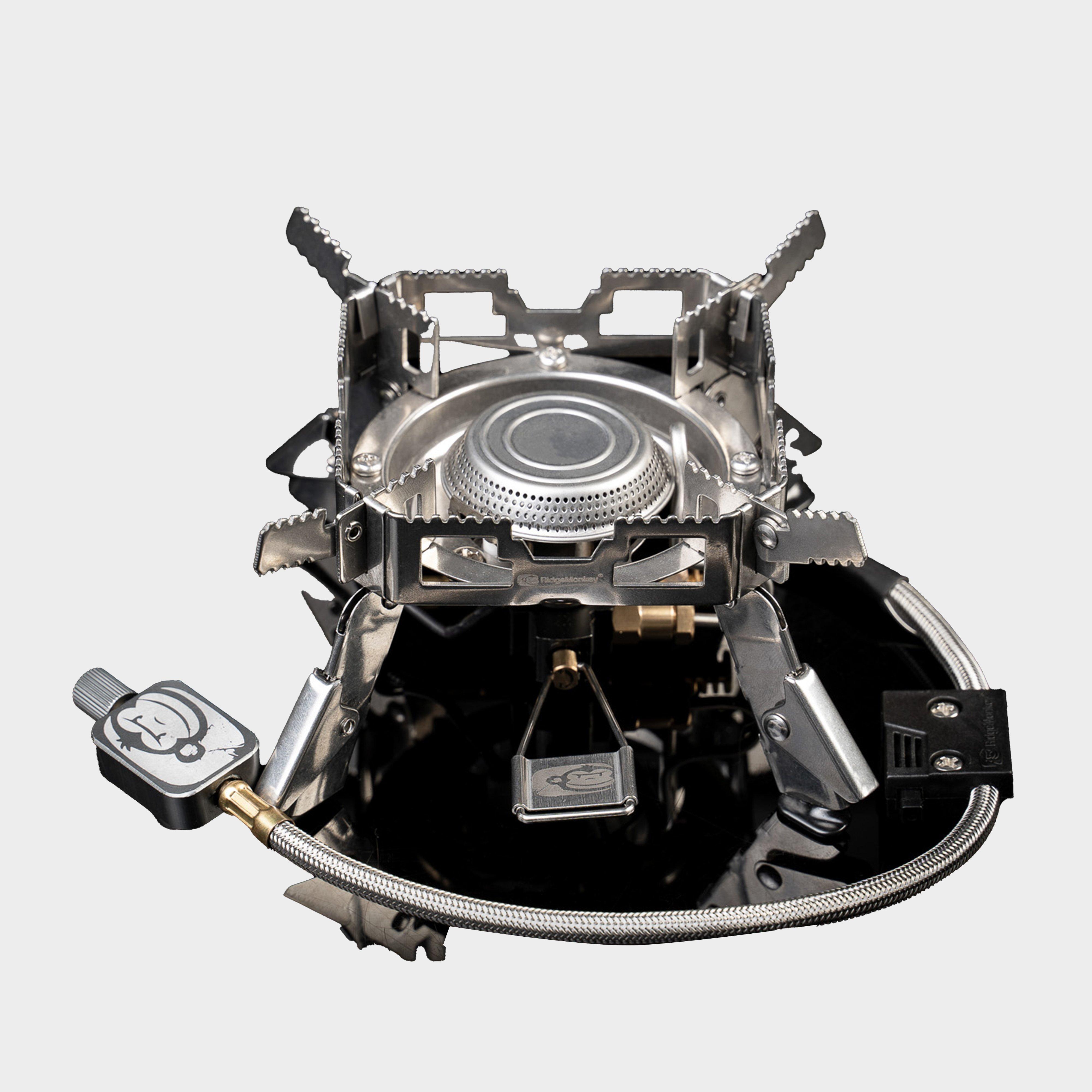 Image of Ridgemonkey Quad Stove Pro Mini (Single) - Silver, Silver