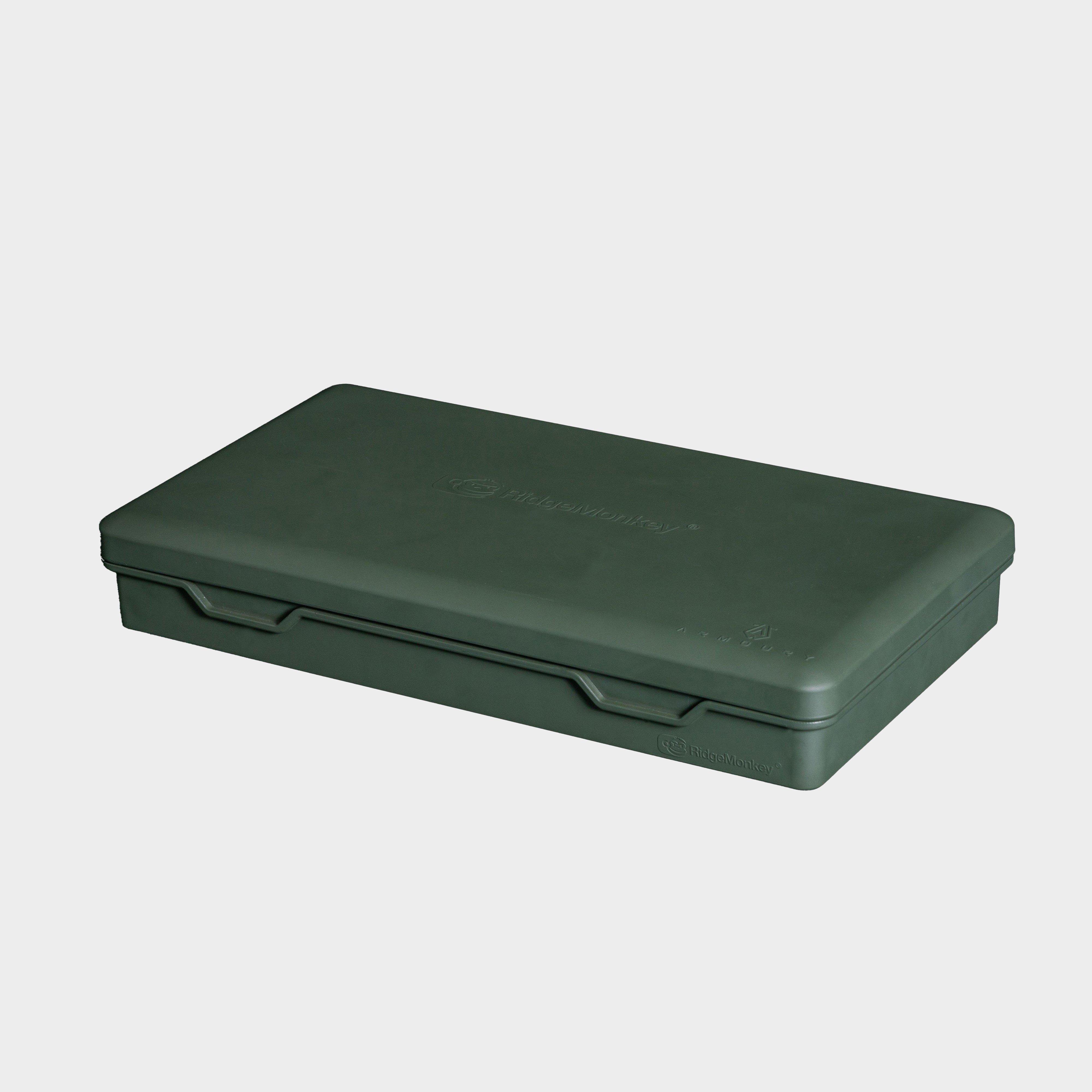 Image of Ridgemonkey Armoury Lite Tackle Box - Green, Green