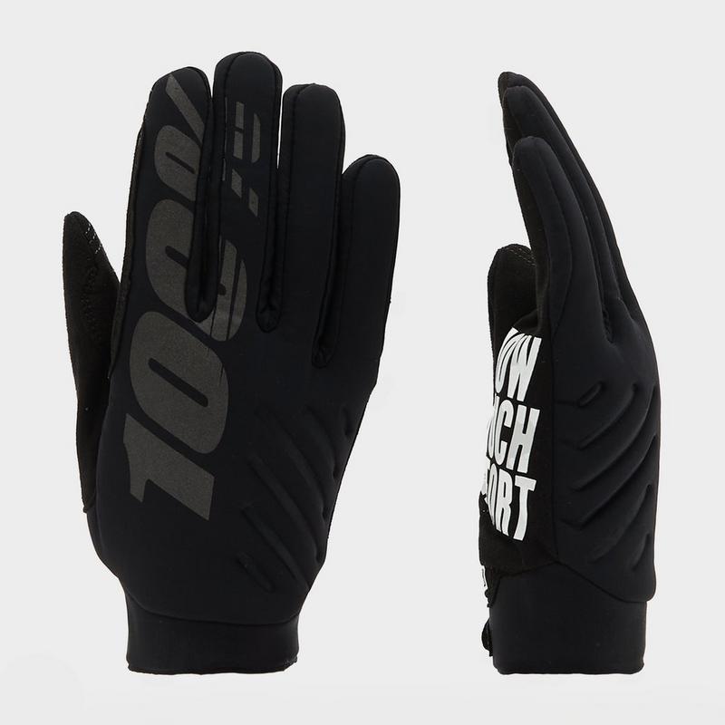 Millets 100% Brisker Cold Weather Gloves - Black, Black