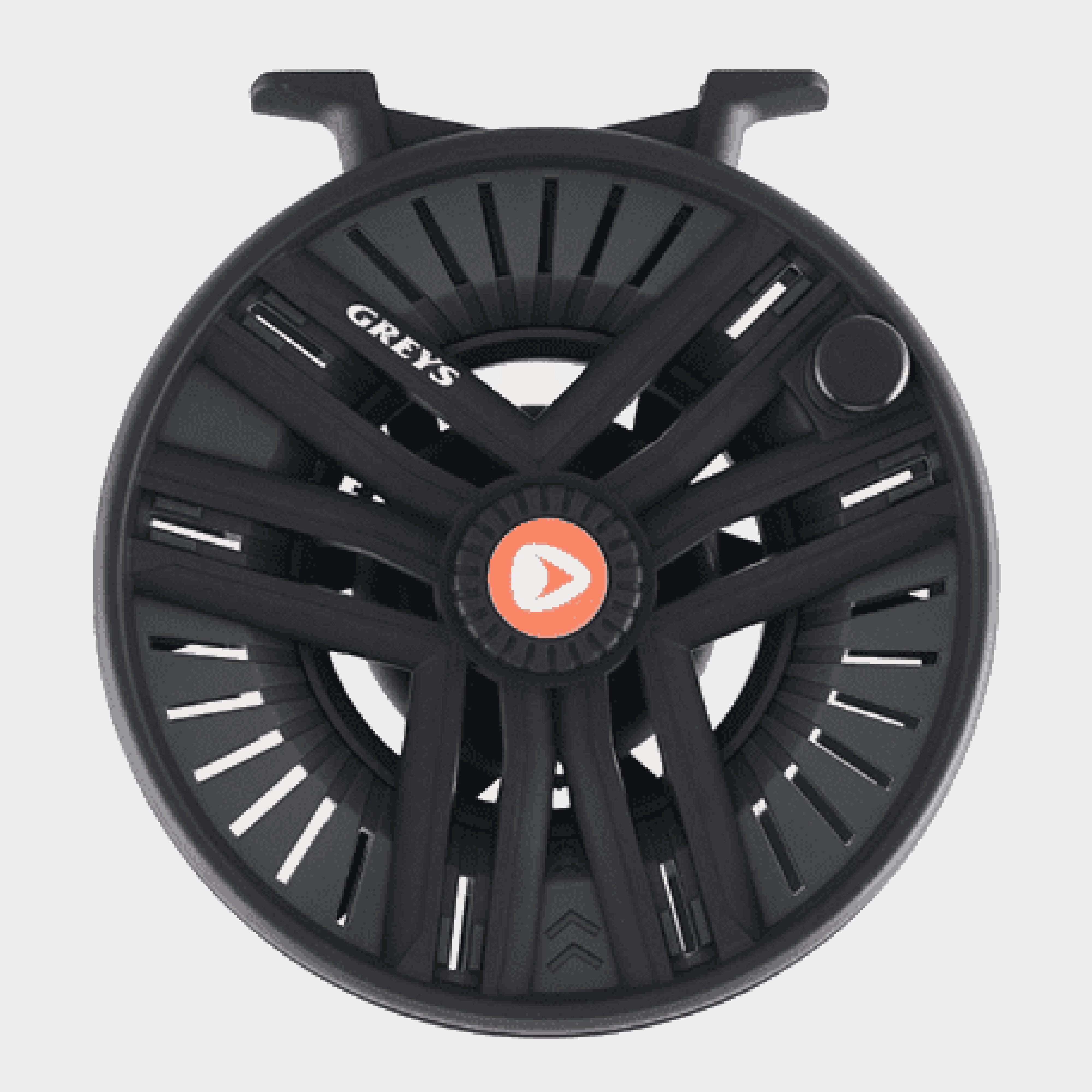 Image of Greys Fin Cassette Fly Reel - Black, black