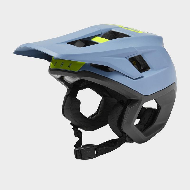 Millets FOX Dropframe Pro Mountain Bike Helmet - Blue, Blue