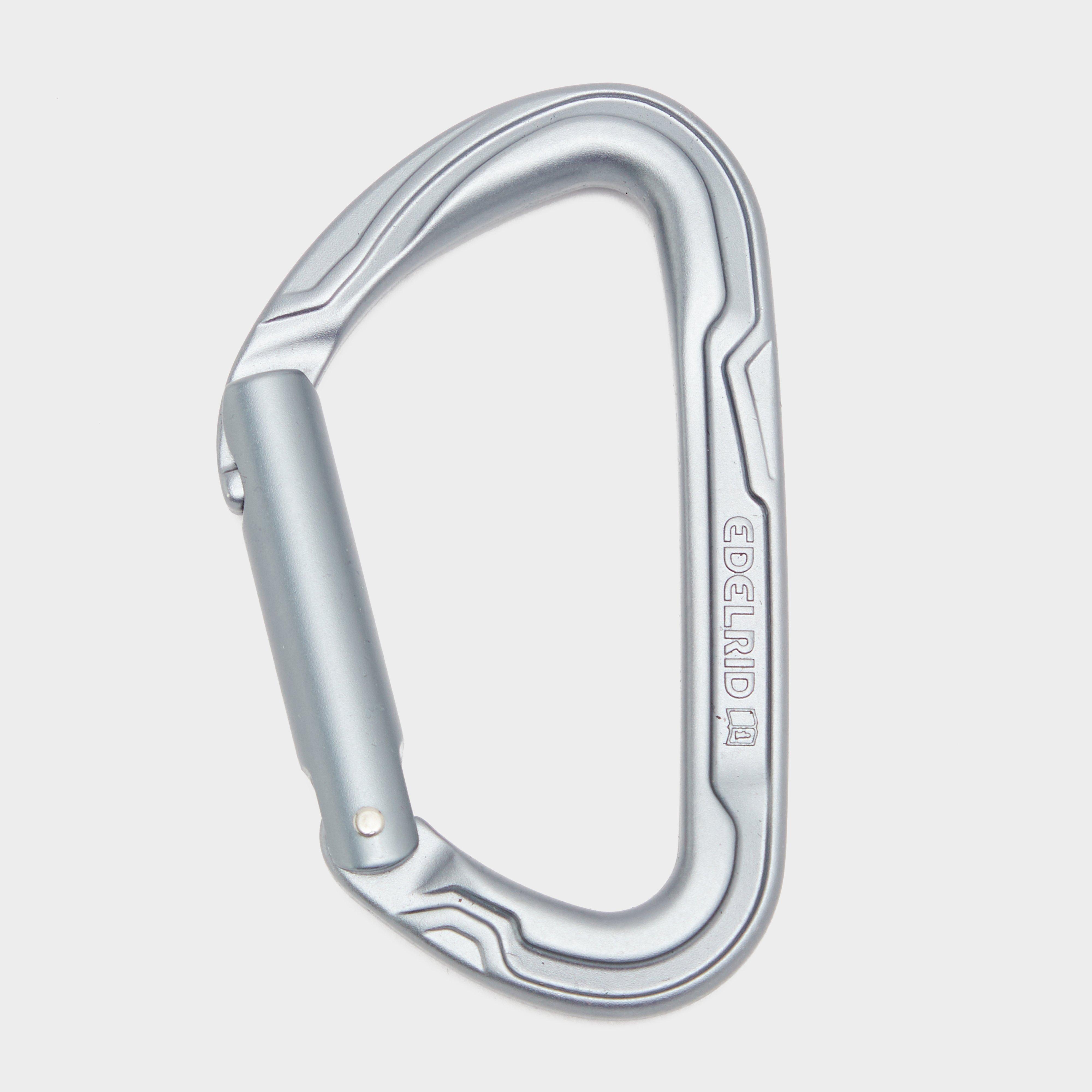 Image of Edelrid Pure Straight Iii Carabiner - Dark Grey, Dark Grey