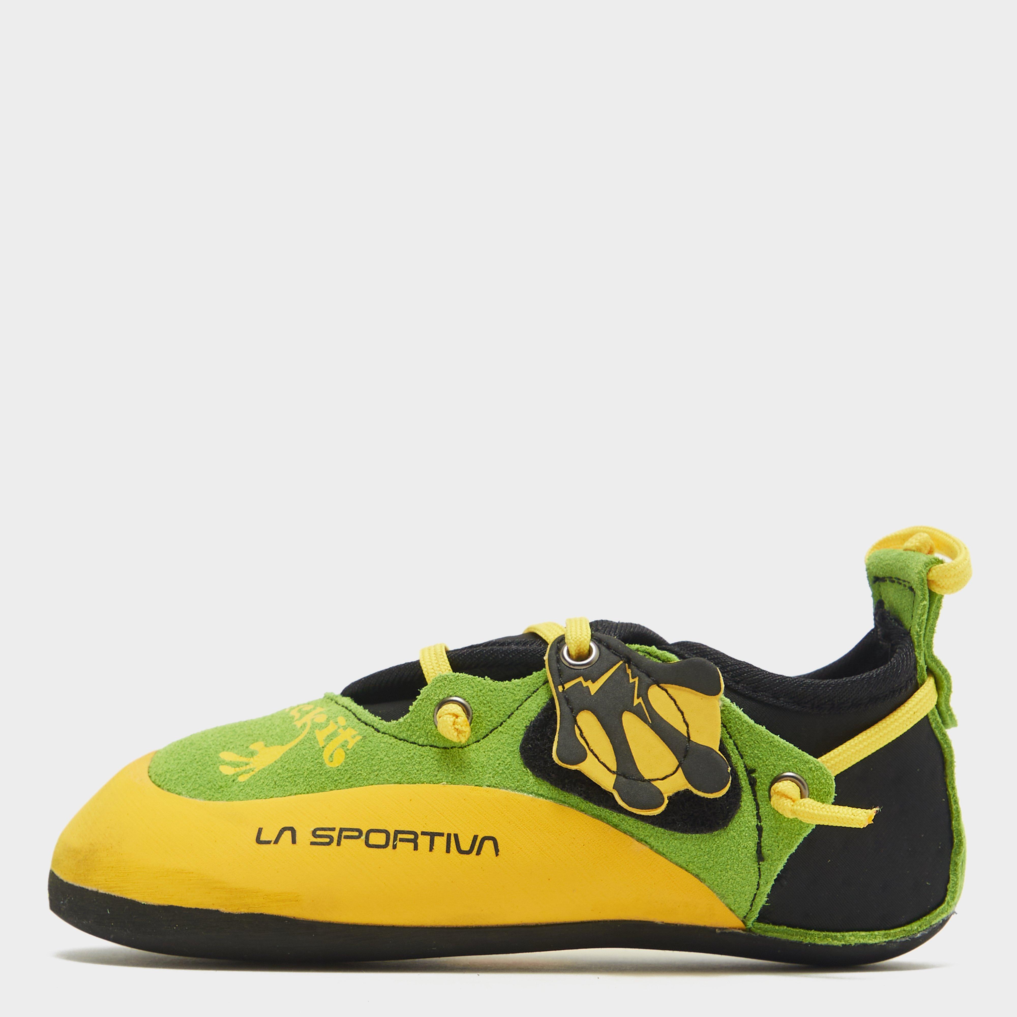 Photos - Trekking Shoes La Sportiva Kids' Stickit Climbing Shoes, Green 