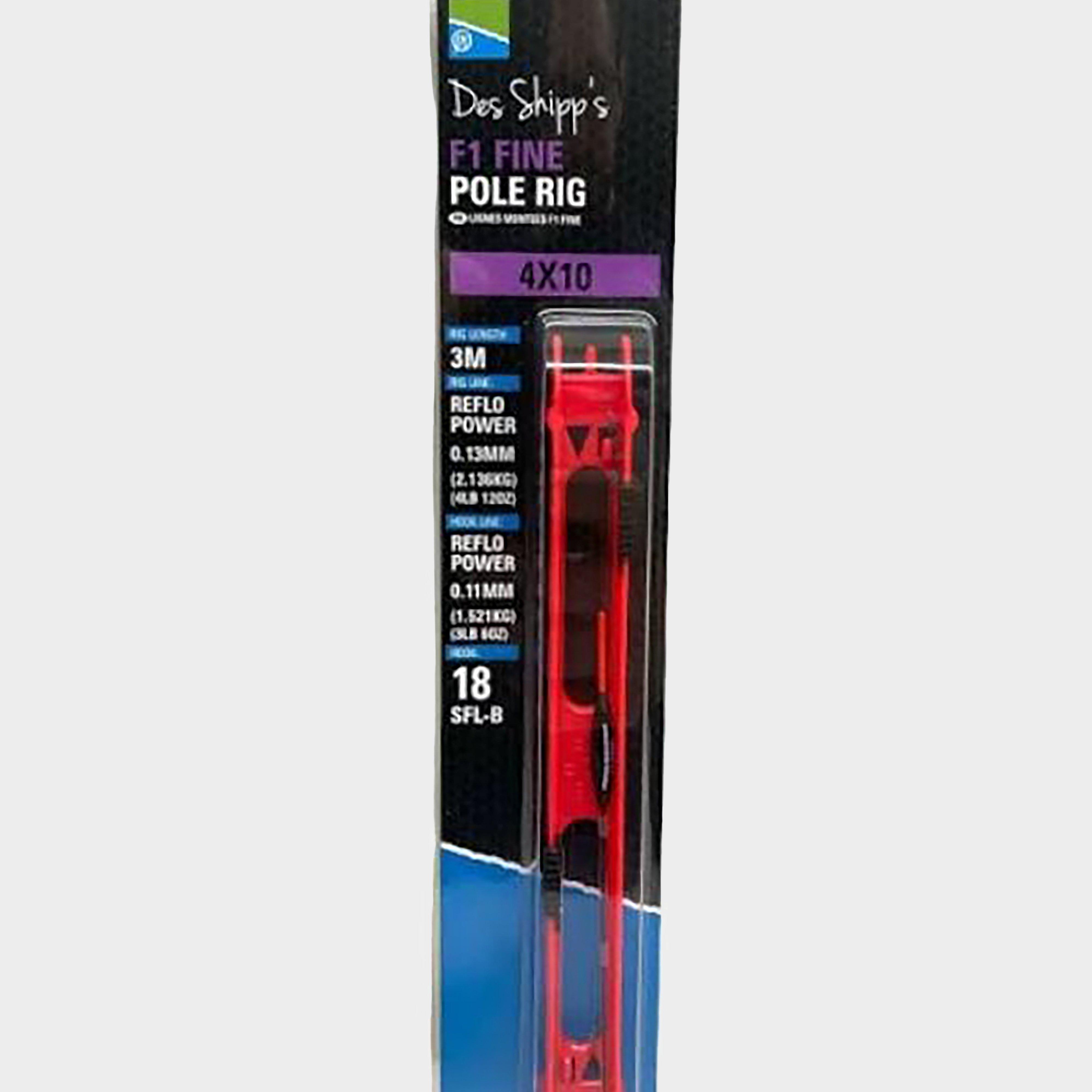 Image of Preston Innovation F1 Fine Pole Rigs 4X10, s