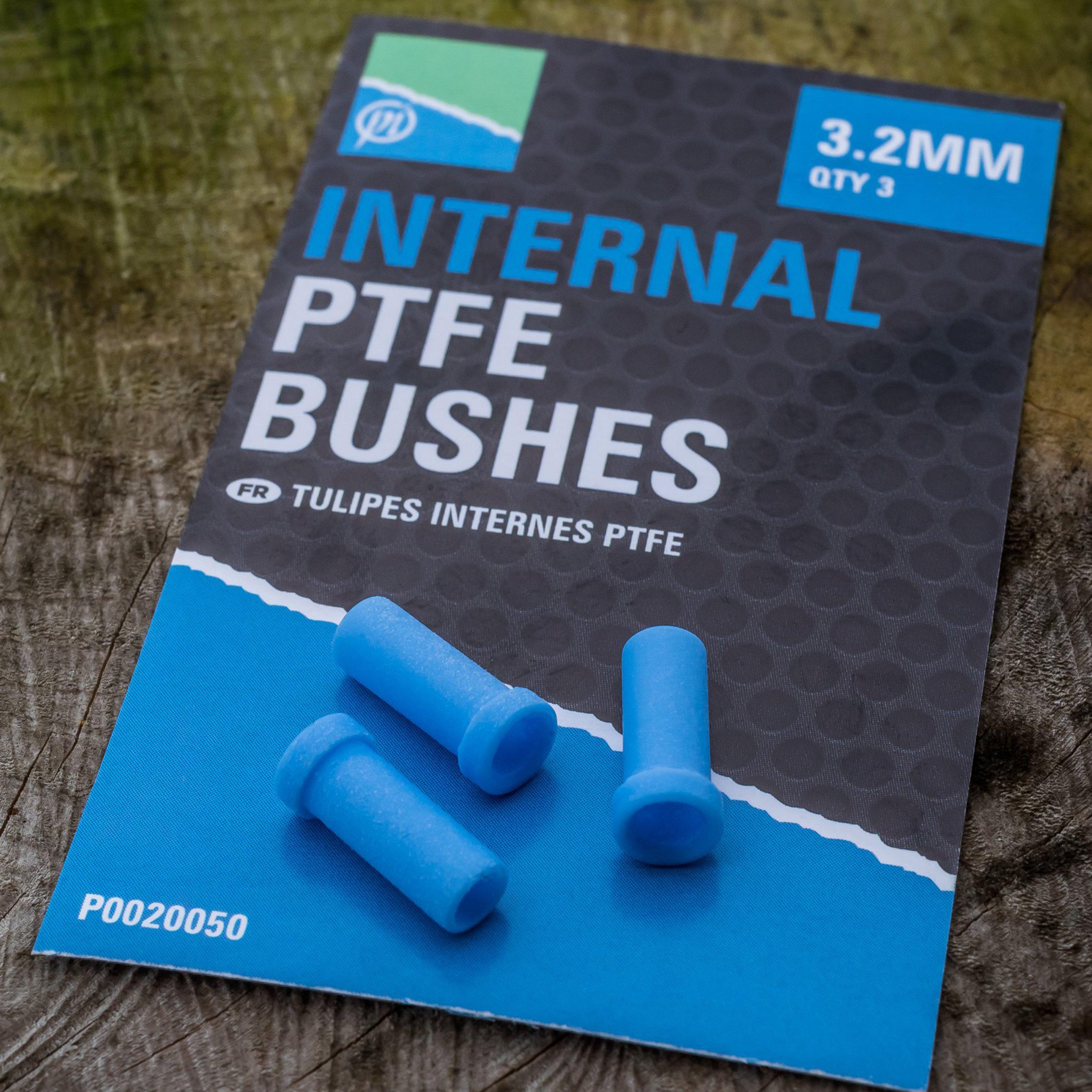 Image of Preston Innovation Internal Ptfe Bushes 3.2Mm - Blue, Blue