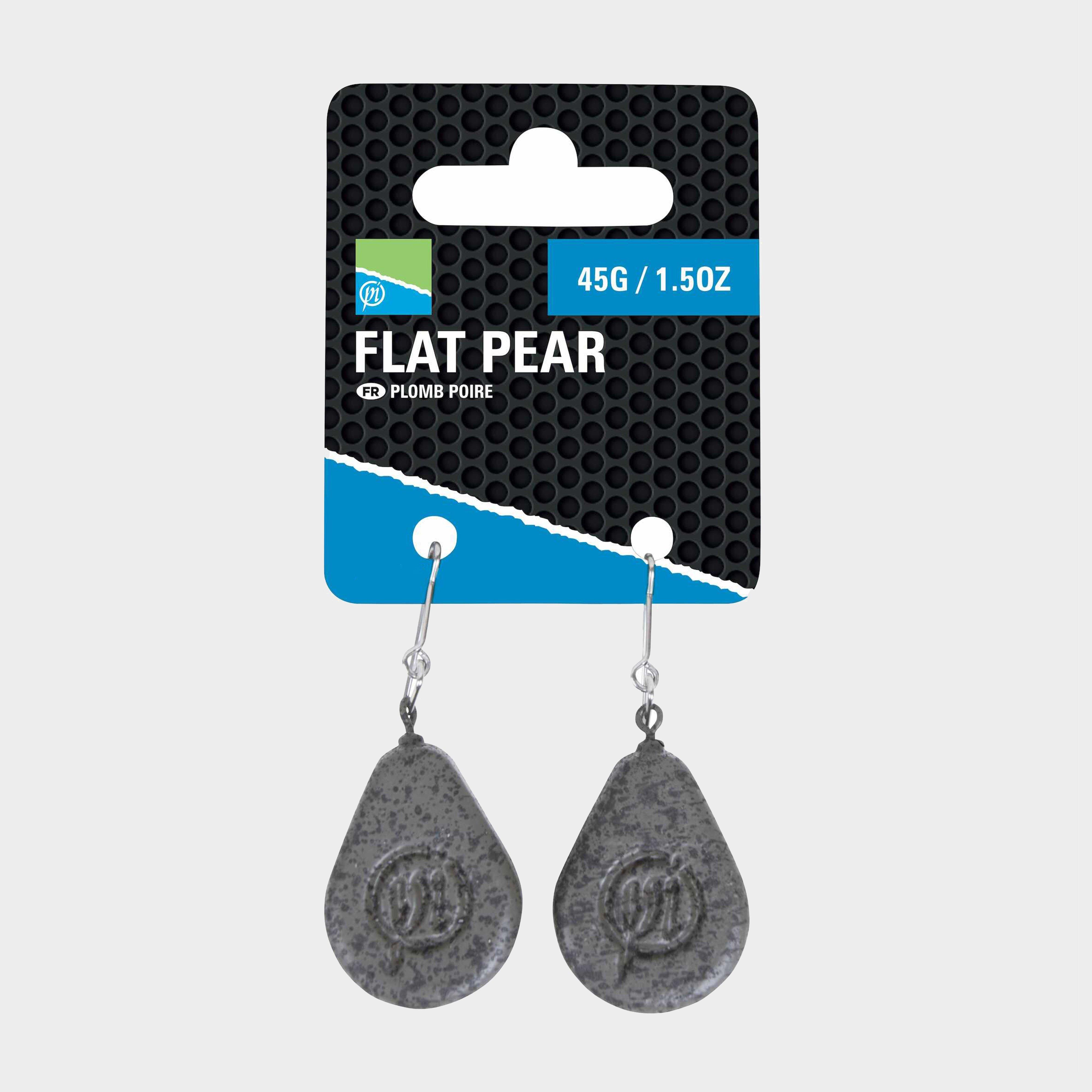 Image of Preston Innovation Flat Pear Lead 20G - Black, black