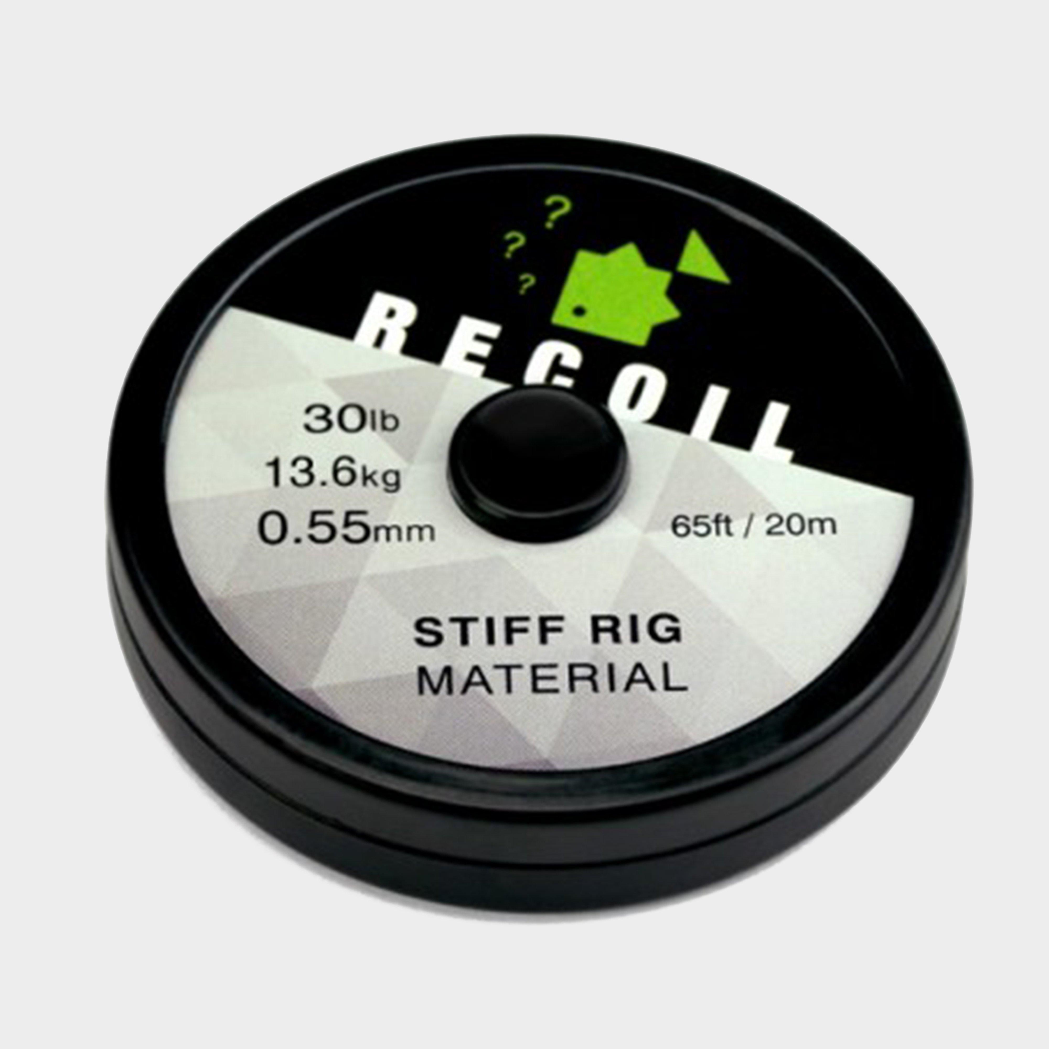 Image of Thinking Angler Recoil Stiff Rig Material 30Lb (0.50Mm) 20M - Black, Black