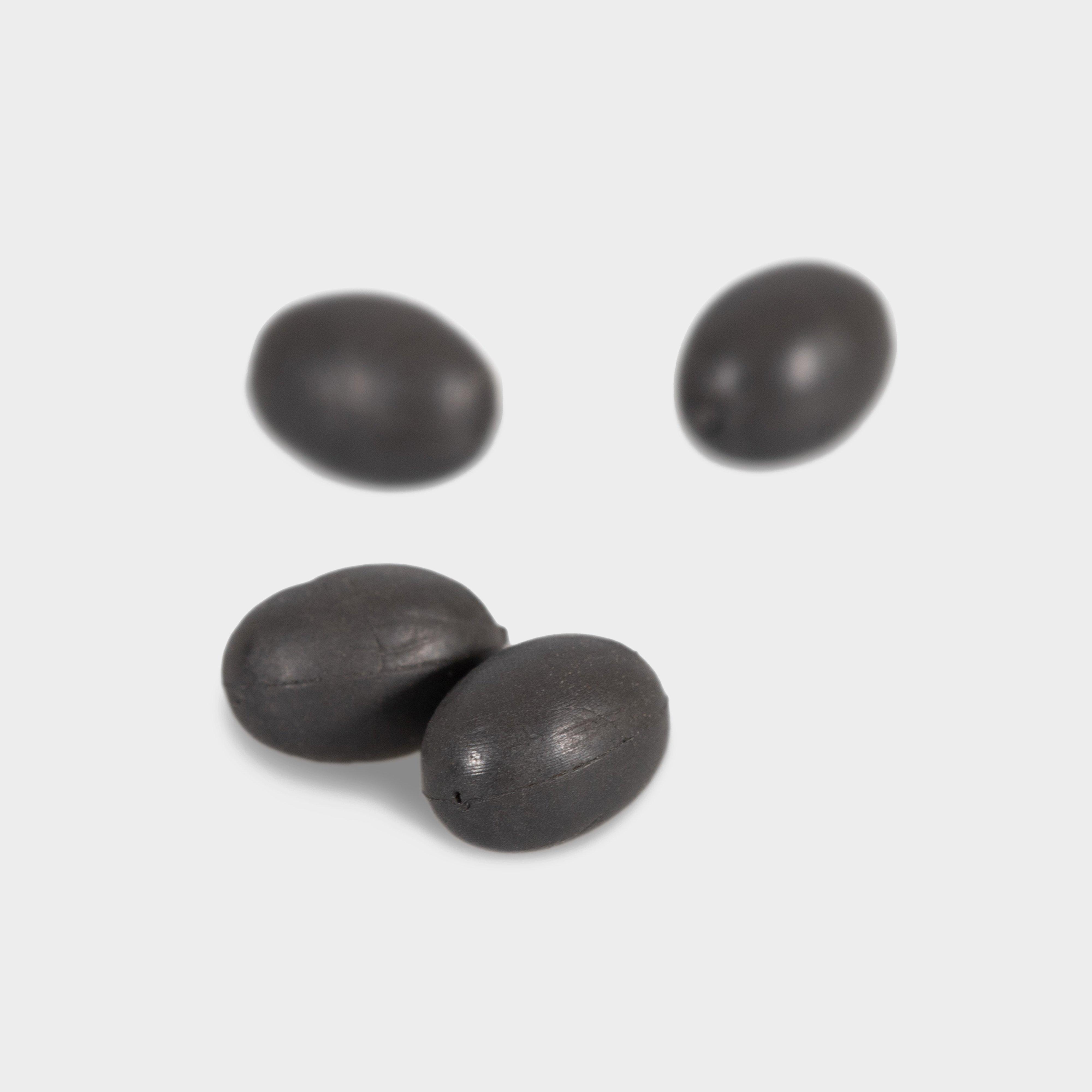 Image of Thinking Angler Oval Rubber Beads 5Mm Tungsten - No Colour, No Colour