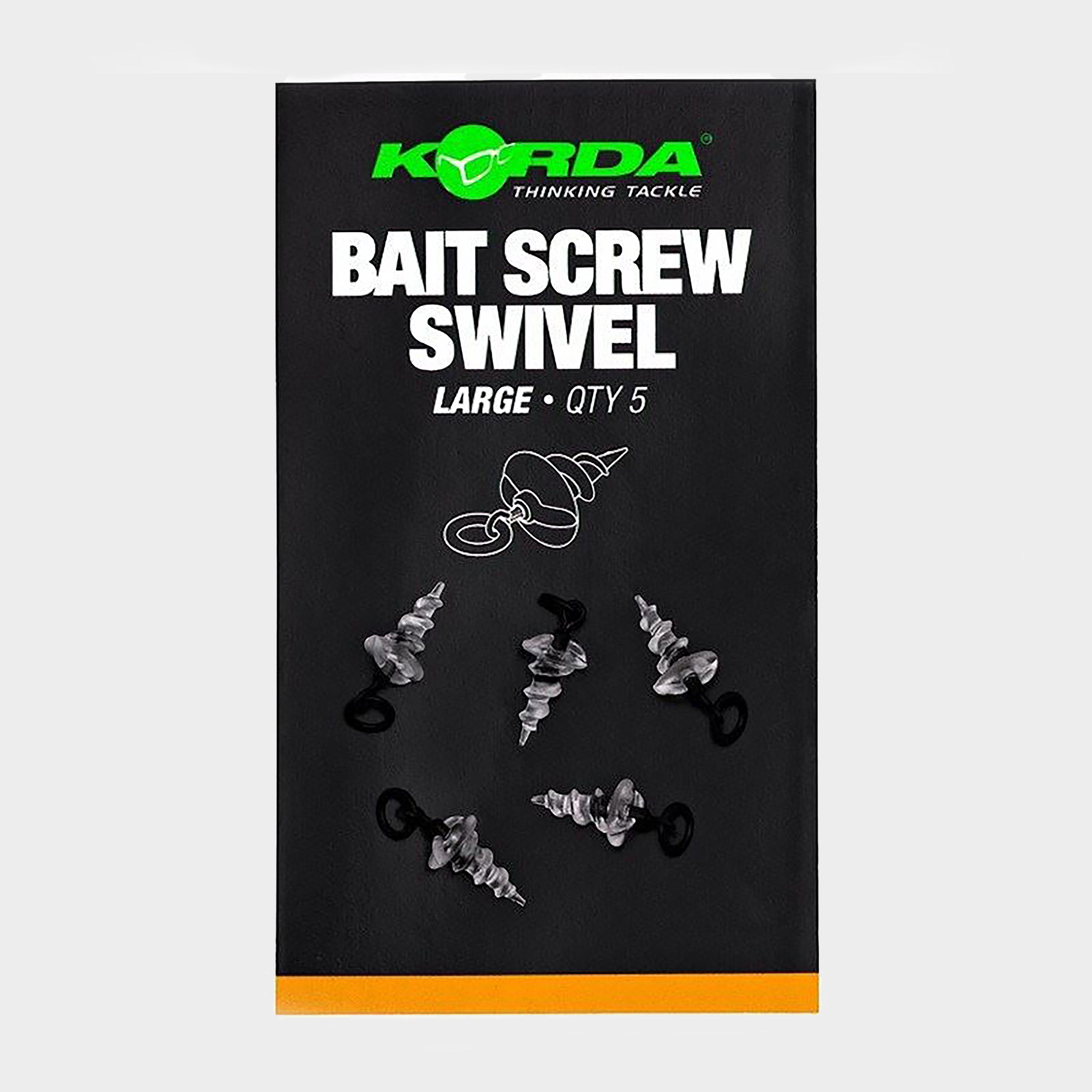 Image of Korda Bait Screw Swivel - Large - No Colour, No Colour