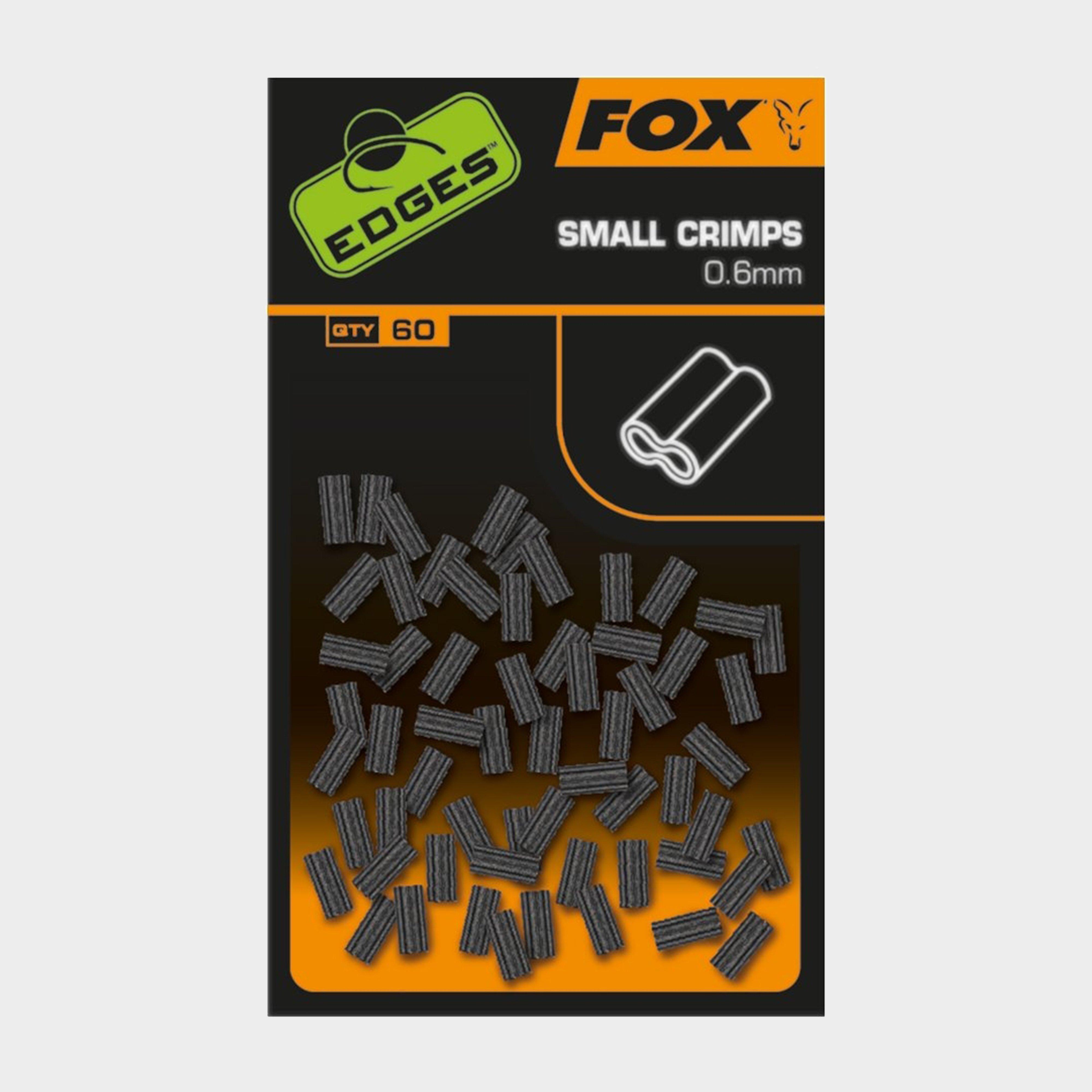 Image of Fox International Small Fishing Crimps 0.6Mm - Black, Black