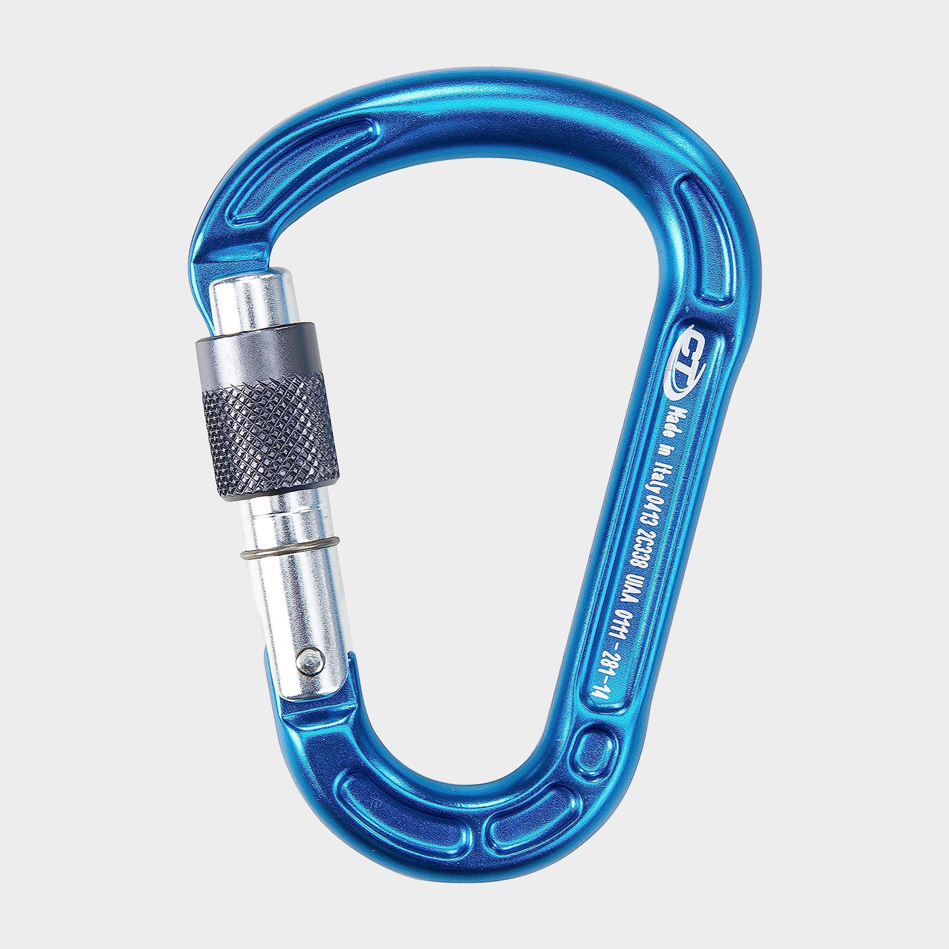 Image of Climbing Technology Concept Hms Carabiner - Blue, Blue