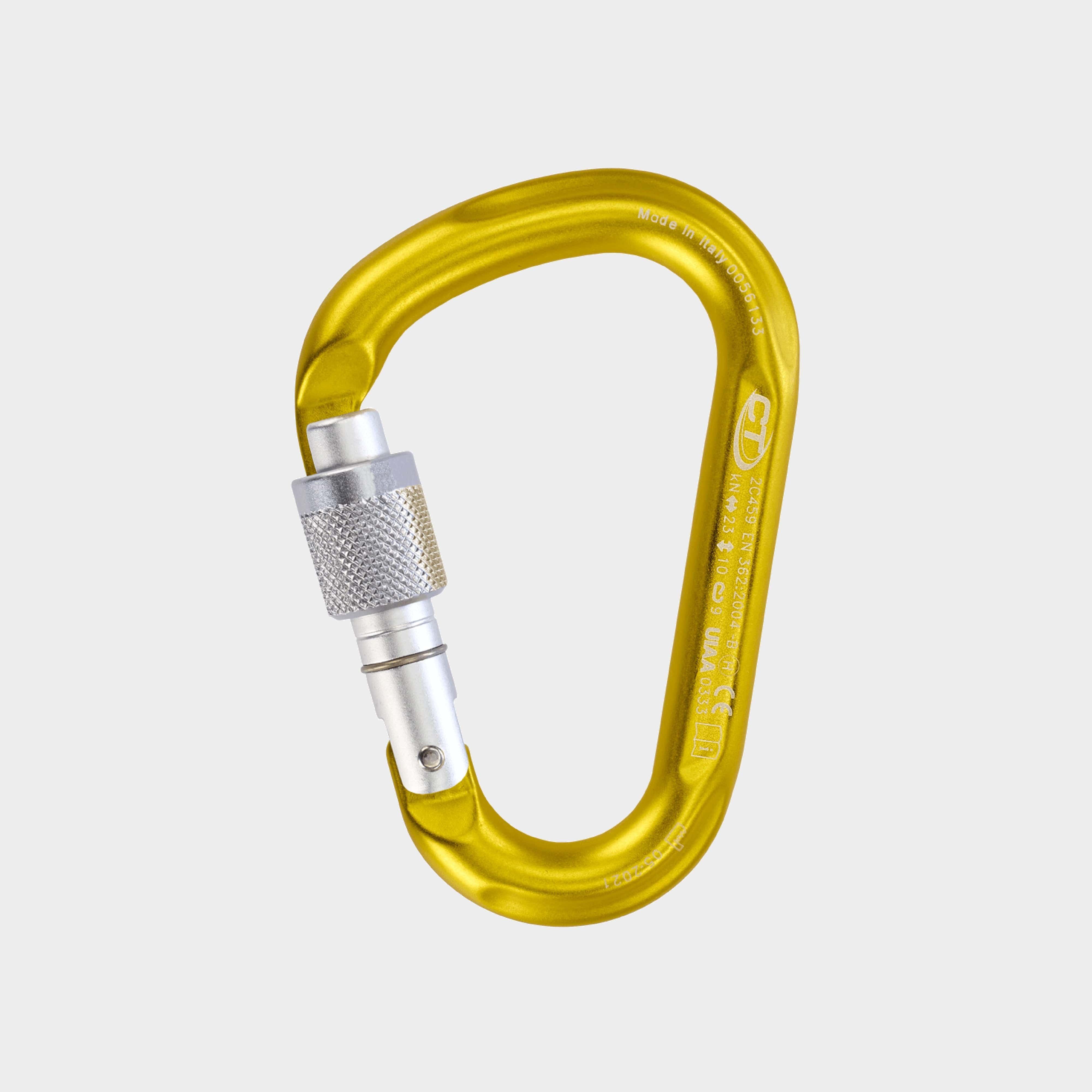 Photos - Climbing Gear Climbing Technology Snappy HMS Carabiner, Yellow 