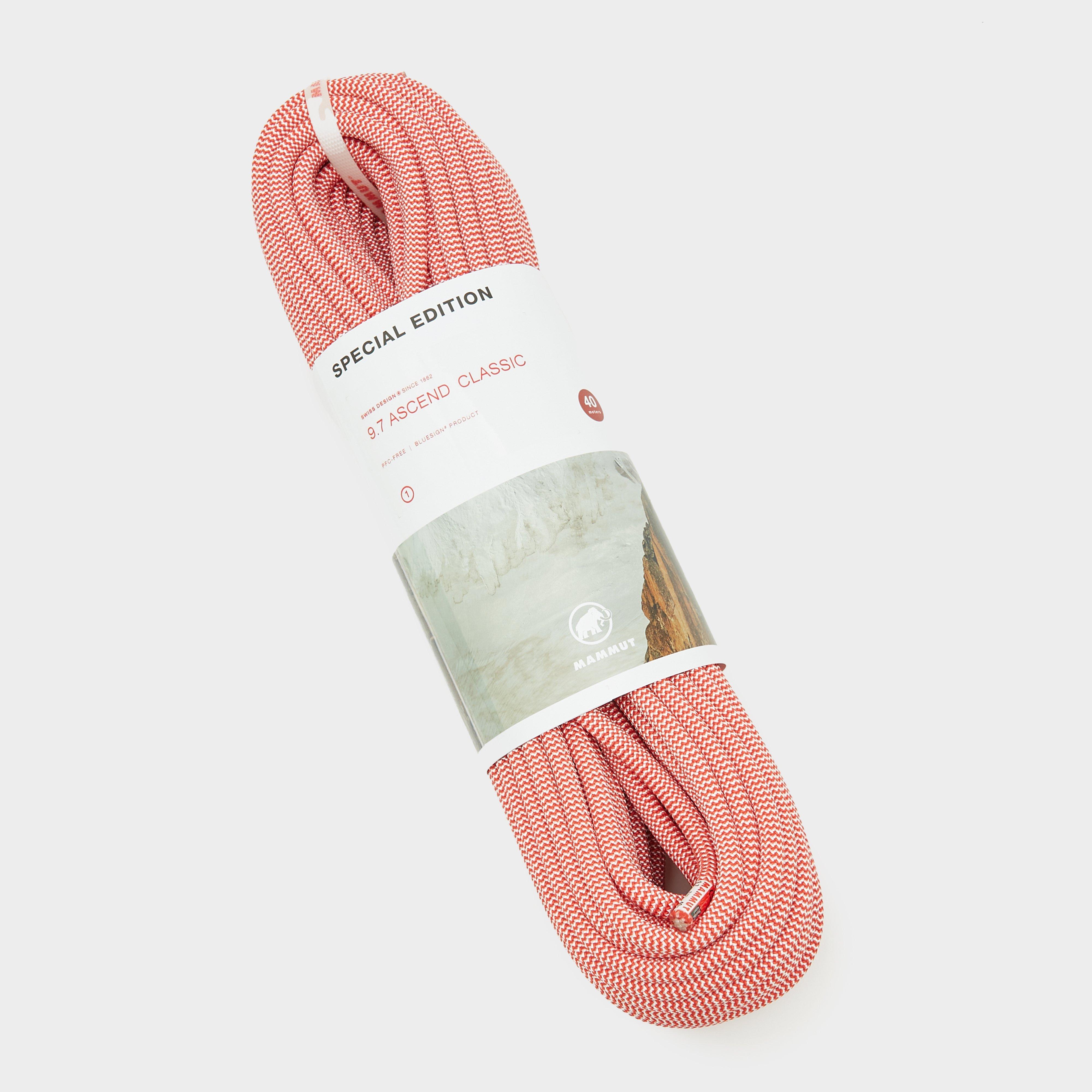 Image of Mammut 9.7Mm Ascend Classic Rope 40M - Red, Red