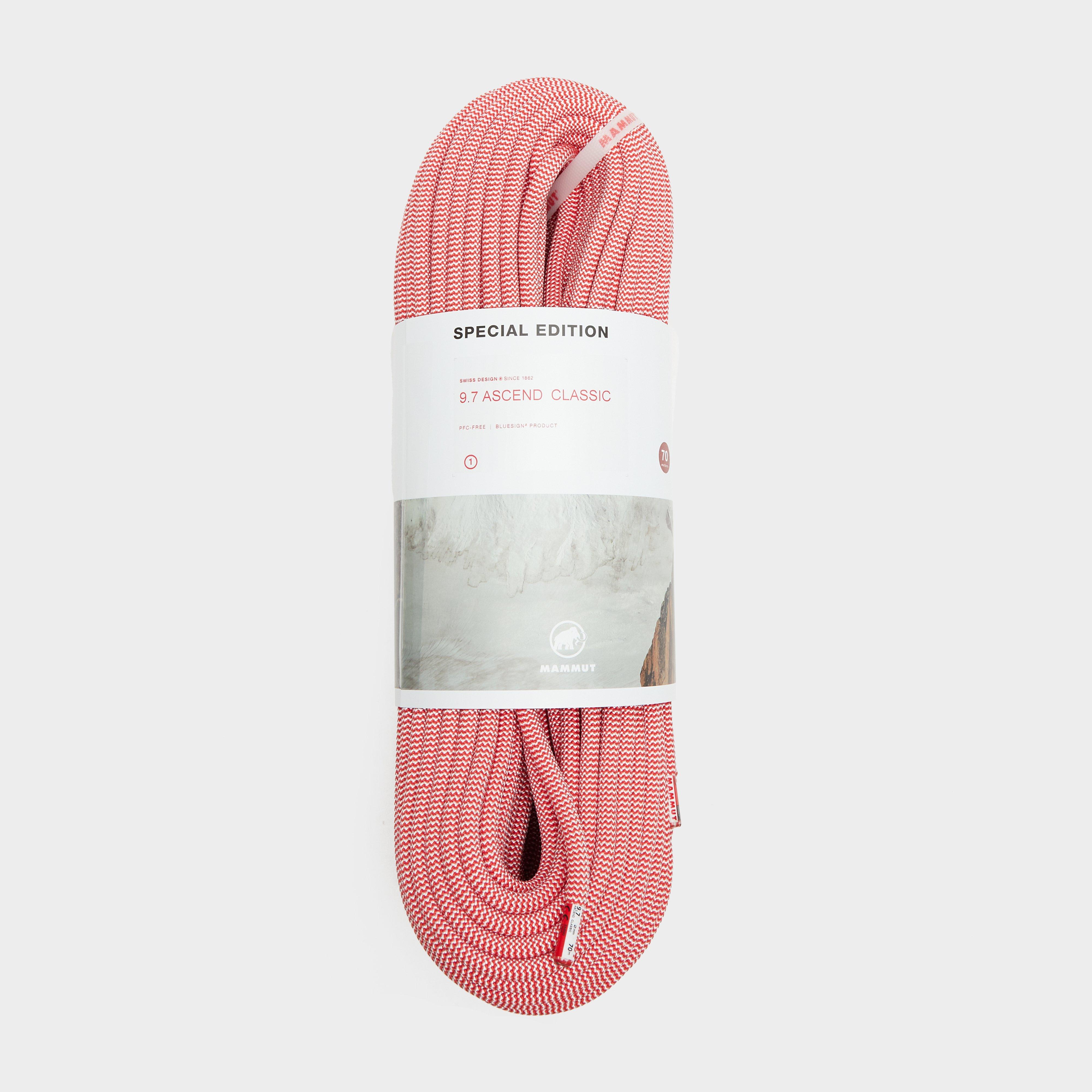 mammut Mammut 9.7Mm Ascend Classic Rope 70M - Red, Red