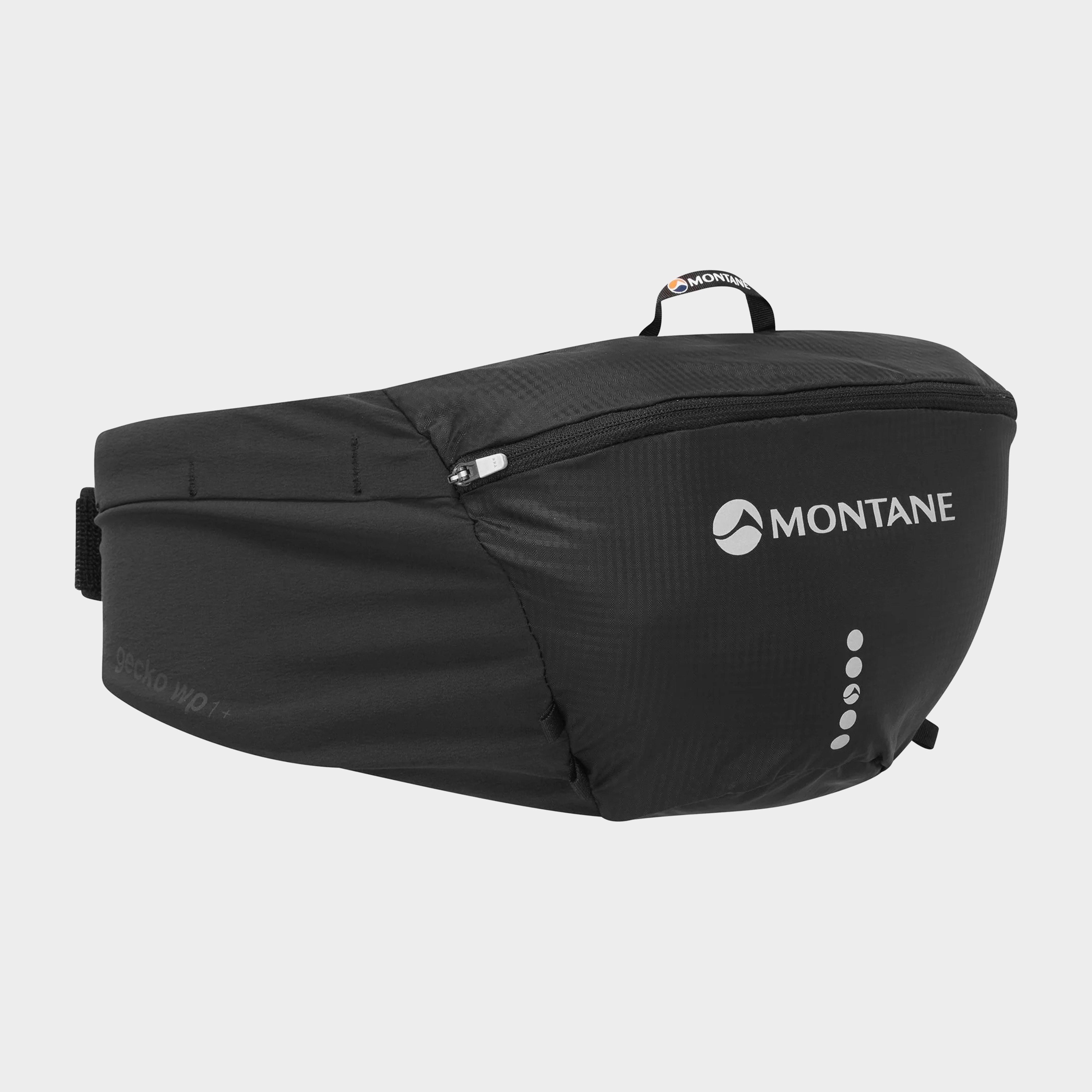 Montane Montane Gecko Waist Pack 1L+ - Black, Black