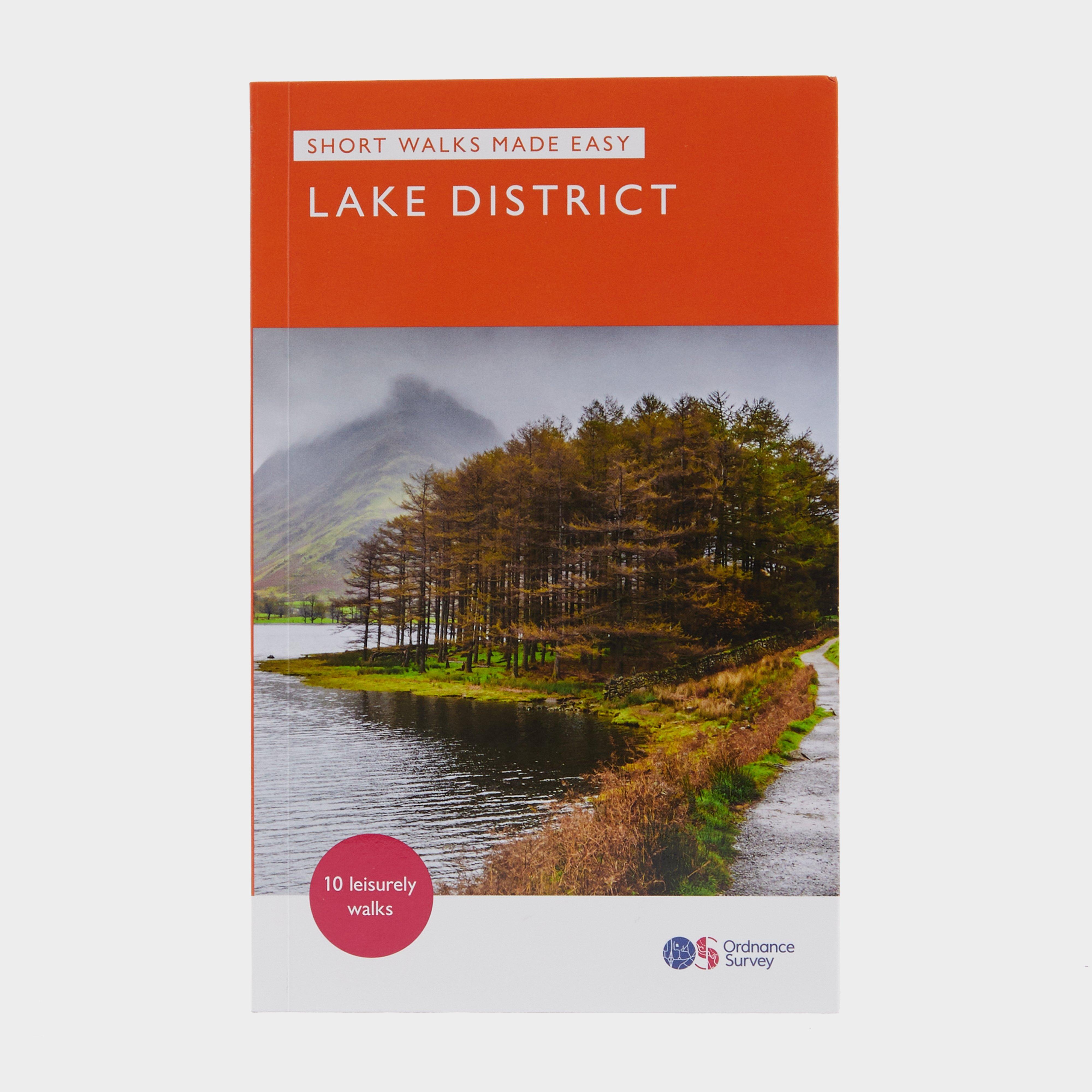 Image of Ordnance Survey Short Walks Made Easy - Lake District - Orange, Orange