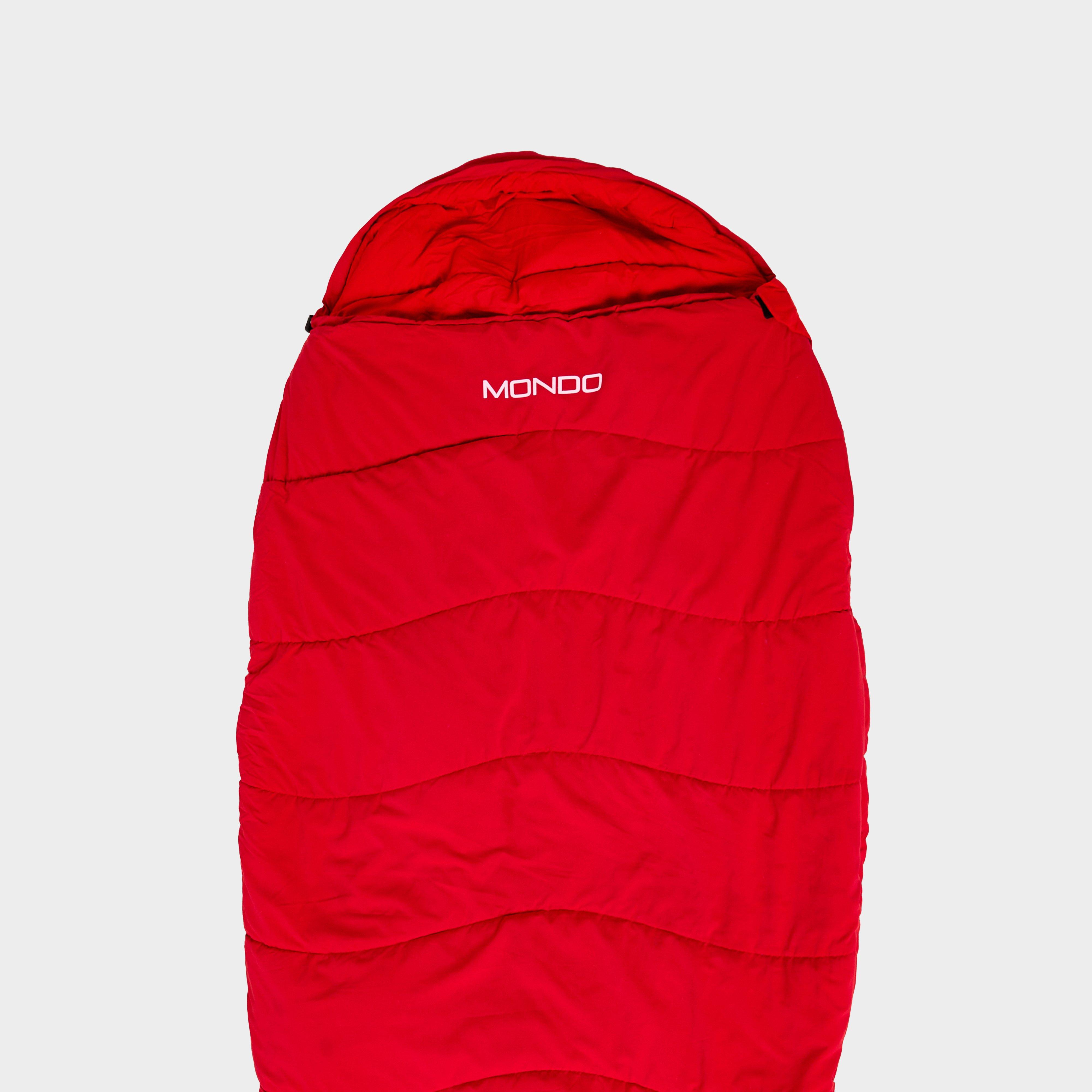 Image of Berghaus Mondo Adult Pod Sleeping Bag - Red, RED