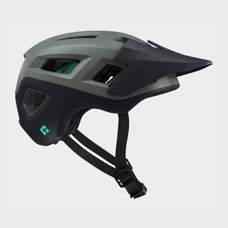 Millets Lazer Coyote Kineticore Cycling Helmet - Green, Green