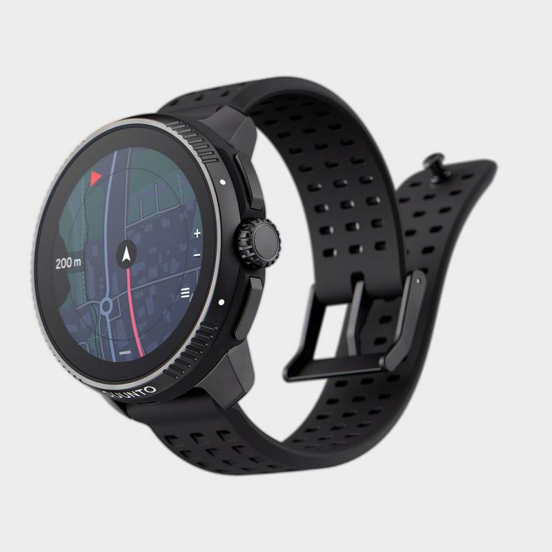 Millets Suunto Race Gps Watch All Black - Black, Black