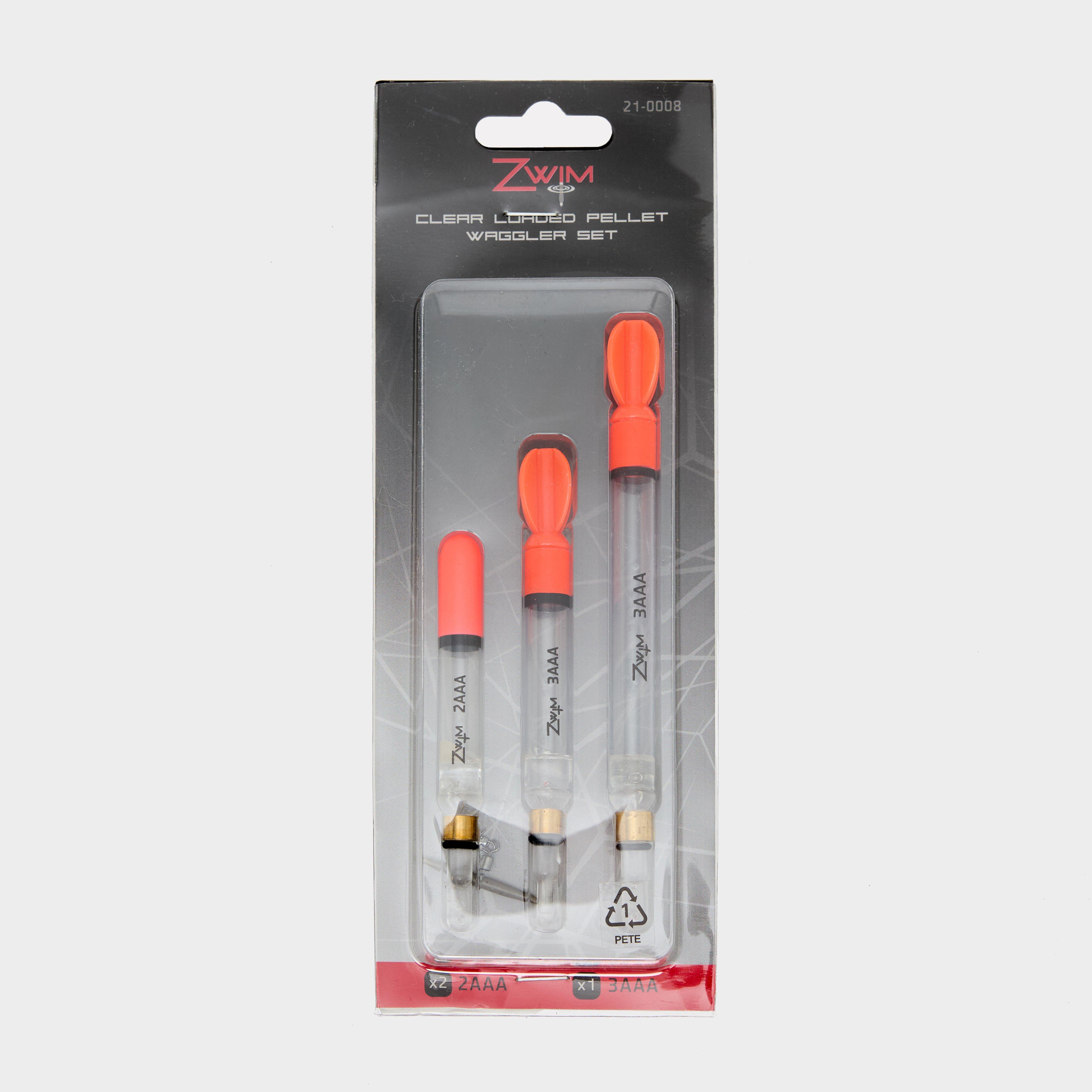 Image of Fladen Zwim Clear Waggler 3 Pack - Orange, Orange