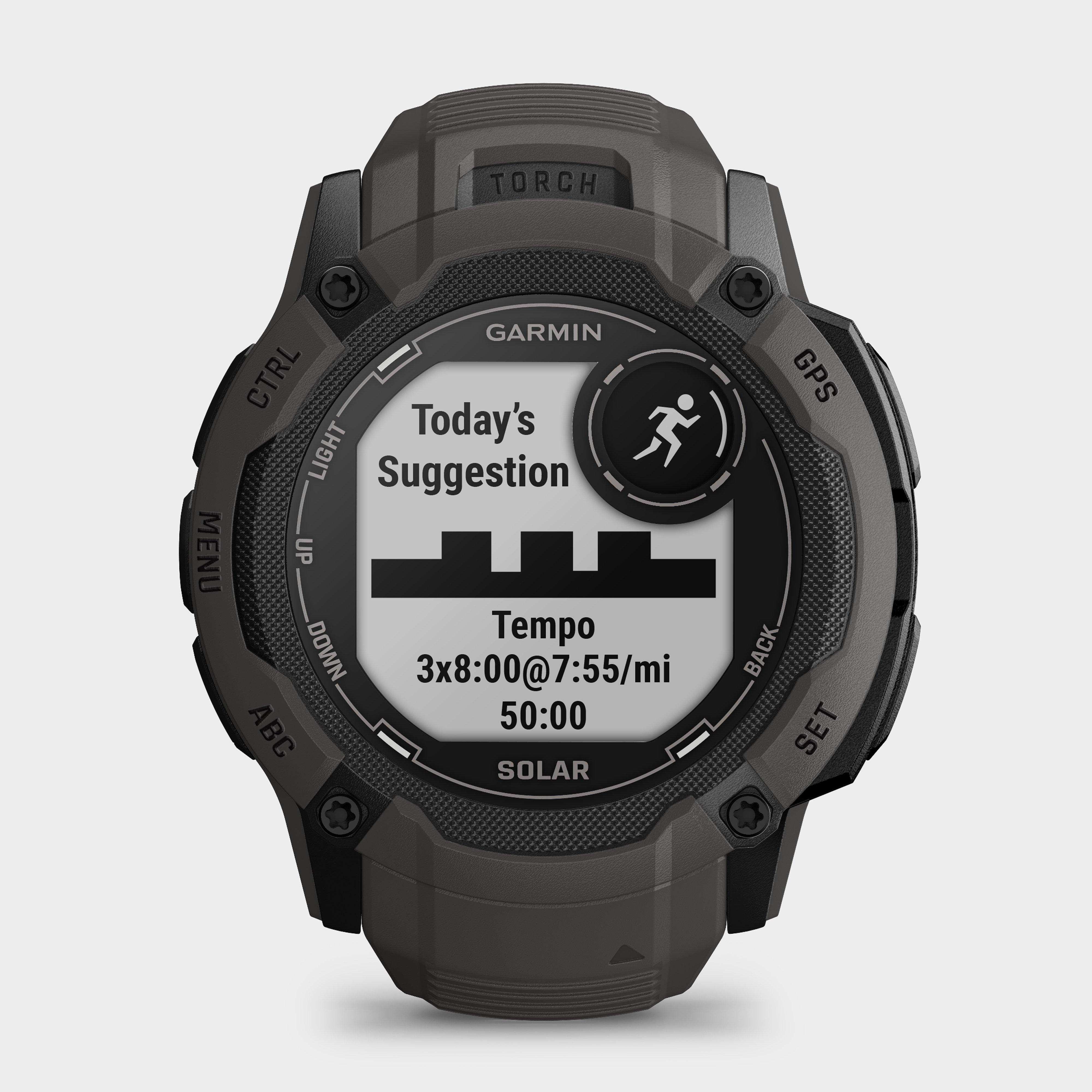 Garmin Garmin Instinct 2X Solar Multi-Sport Gps Smartwatch - Gry, GRY Garmin Garmin Instinct 2X Solar Multi-Sport Gps Smartwatch - Gry, GRY