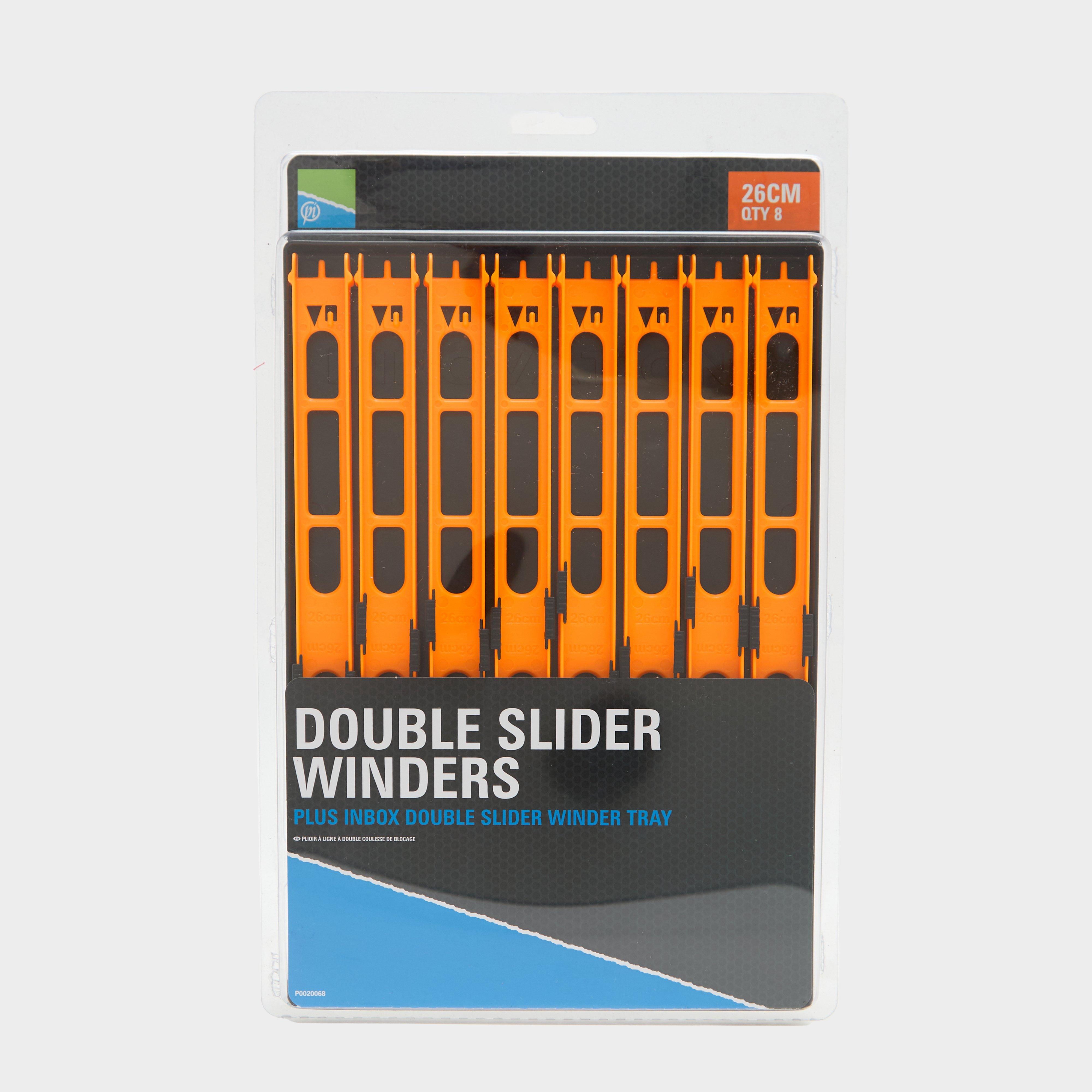 Image of Preston Innovation Double Slider Winders 26Cm In Tray - No Colour, No Colour