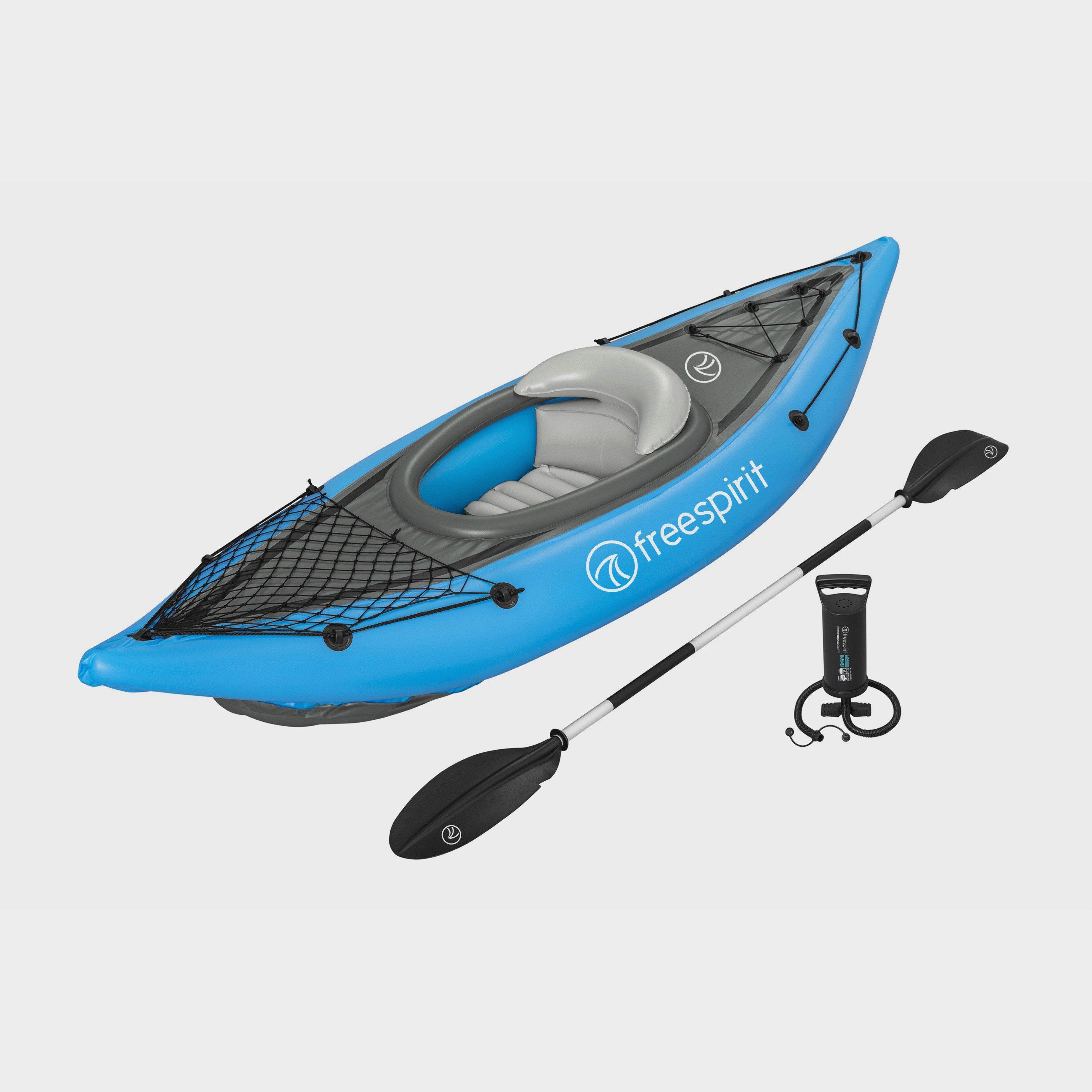 Image of Freespirit Sobek 1 Inflatable Kayak Set - Blu, BLU